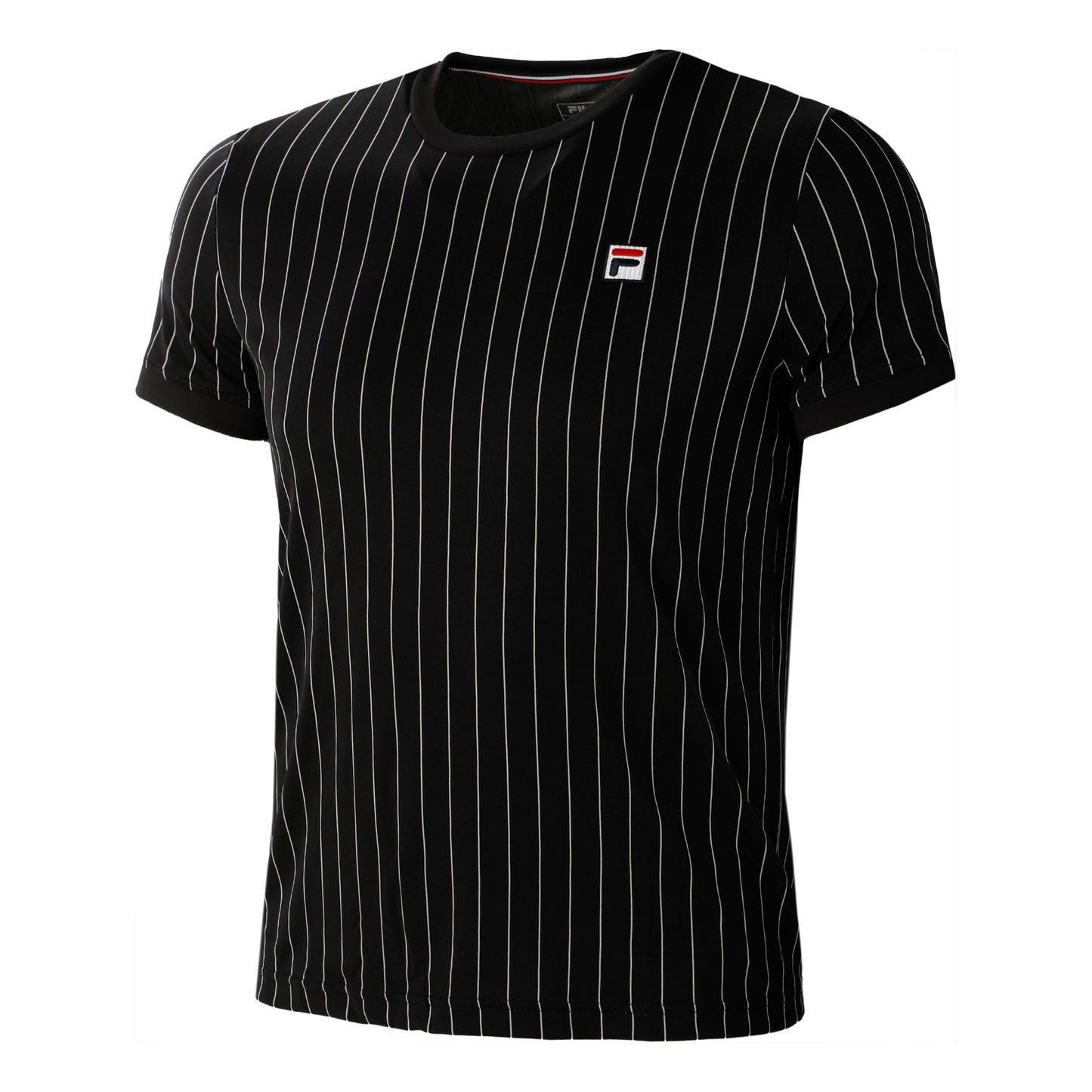 Fila Stripes T-Shirt Men-Black,White Fila Stripes T-Shirt Men-Black,White