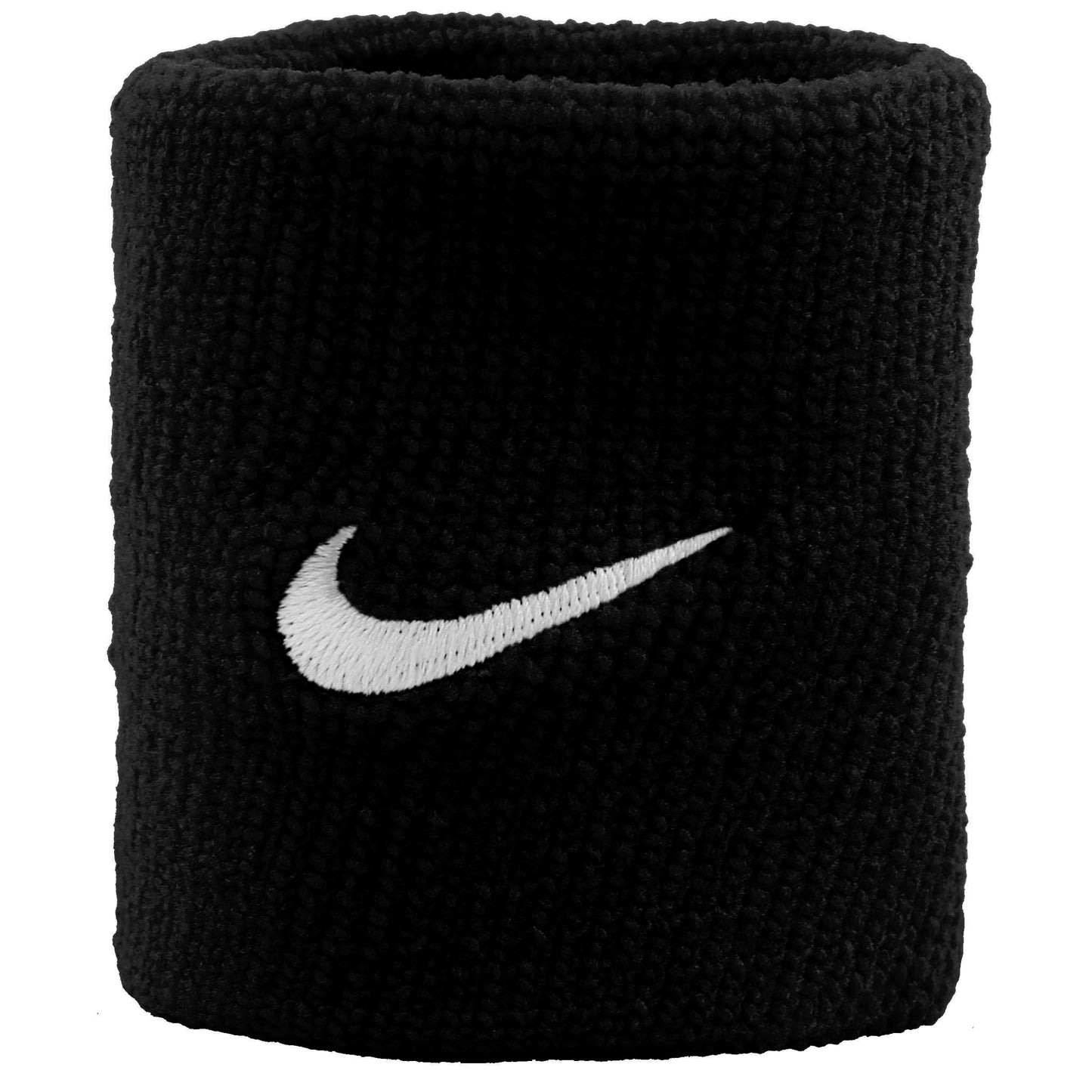 Nike Swoosh Wristband 2 Pack short - black, white Nike Swoosh Wristband 2 Pack short - black, white