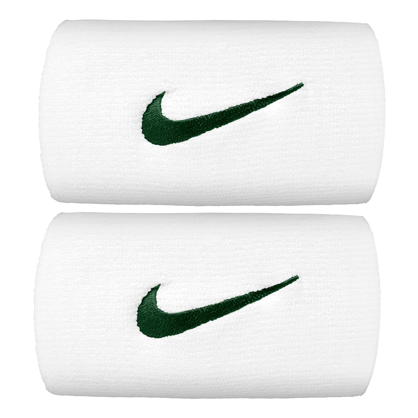 Nike Premier DW Wristband 2 Pack long - white, dark green Nike Premier DW Wristband 2 Pack long - white, dark green