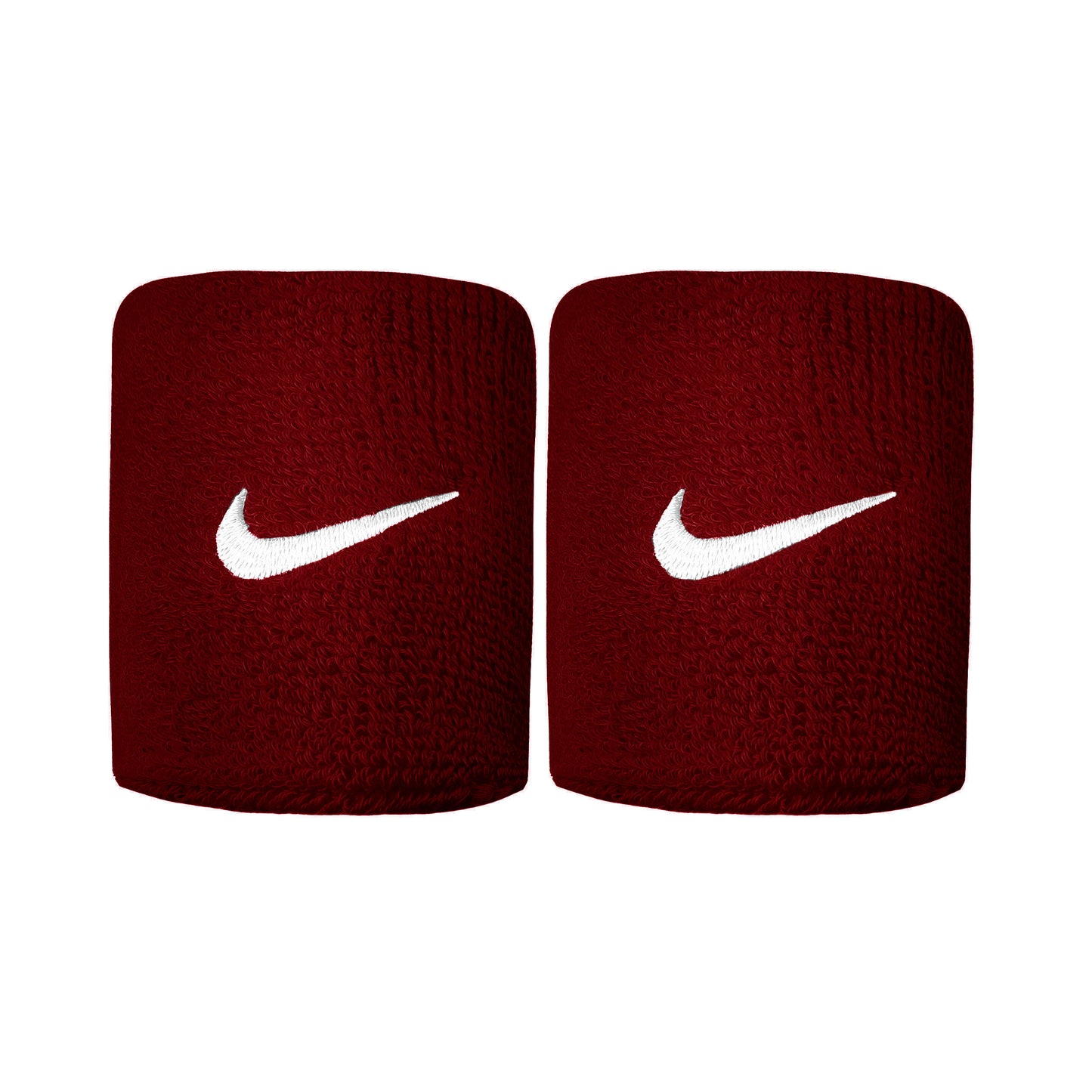 Nike Tennis Premier Wristband 2 Pack short - wine red, white Nike Tennis Premier Wristband 2 Pack short - wine red, white