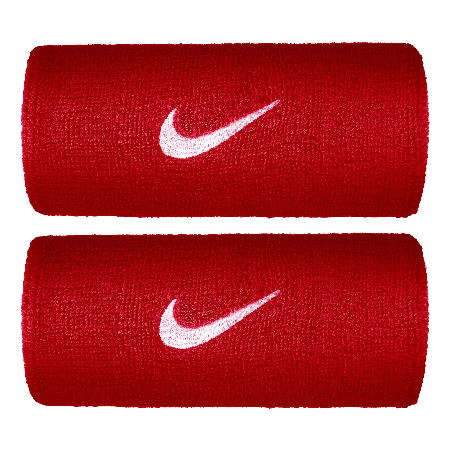 Nike Premier DW Wristband 2 Pack long - red, white Nike Premier DW Wristband 2 Pack long - red, white