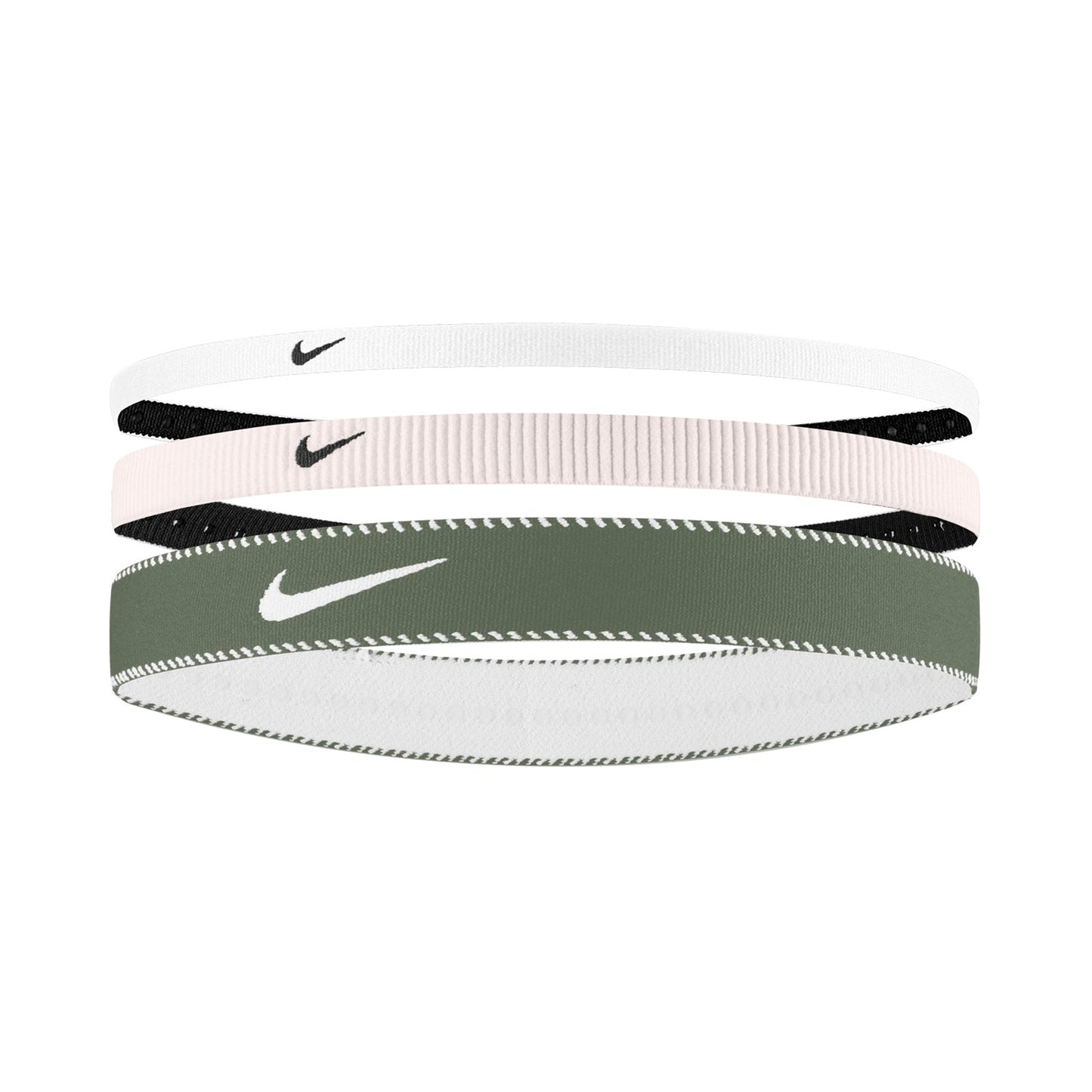 Nike Nike Flex Classic Mixed Hair Band 3 Pack-Pink,White Nike Nike Flex Classic Mixed Hair Band 3 Pack-Pink,White