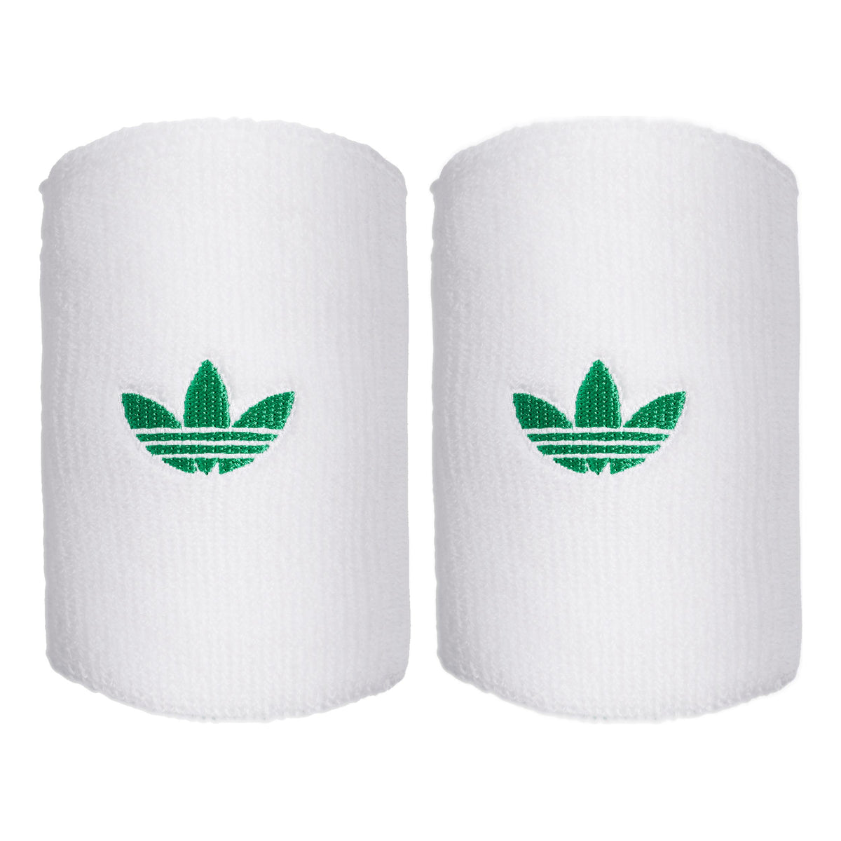 adidas Long Wristband Unisex - white, green adidas Long Wristband Unisex - white, green