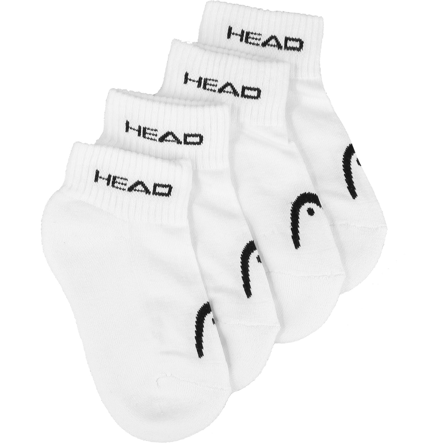 HEAD Performance Crew Tennis socks 3 Pack Kids - white, HEAD Performance Crew Tennis socks 3 Pack Kids - white,