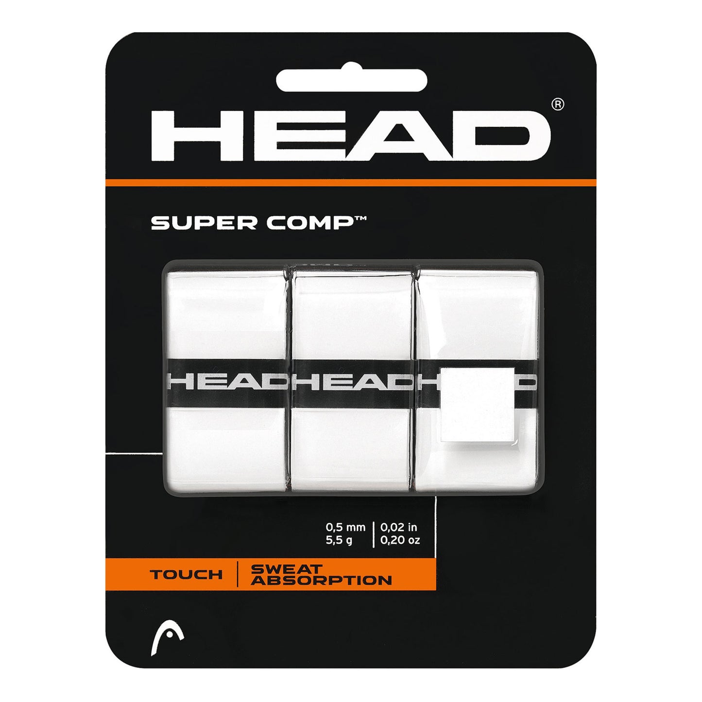 HEAD Super Comp 3 Pack - white HEAD Super Comp 3 Pack - white