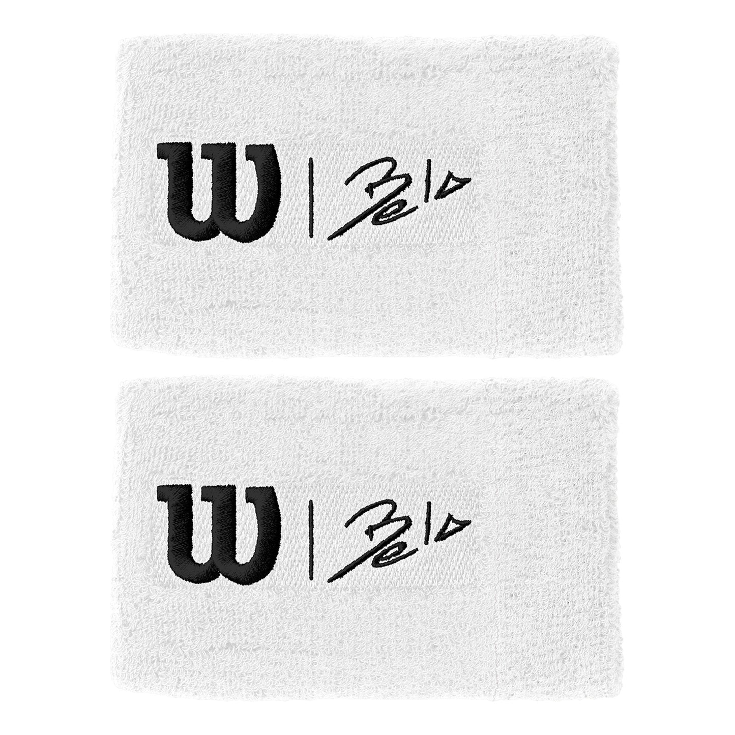 Wilson Bela II Wristband long - white Wilson Bela II Wristband long - white