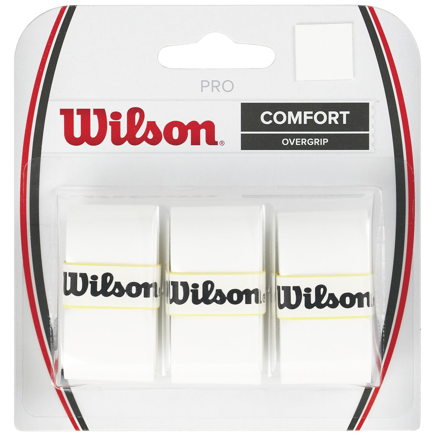 Wilson Pro Overgrip 3 Pack-White Wilson Pro Overgrip 3 Pack-White