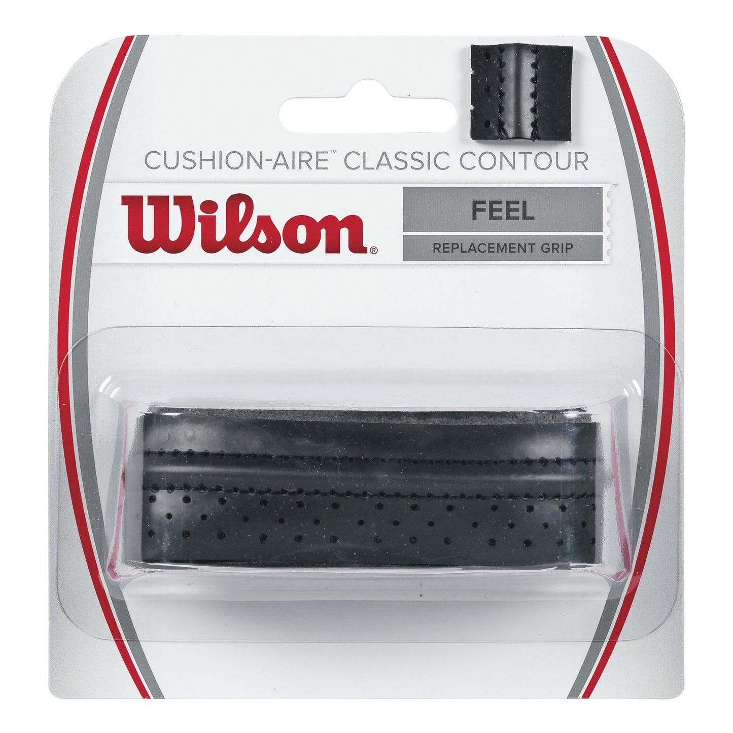 Wilson Tour Cushion-Aire Classic Contour 1 Pack-Black Wilson Tour Cushion-Aire Classic Contour 1 Pack-Black