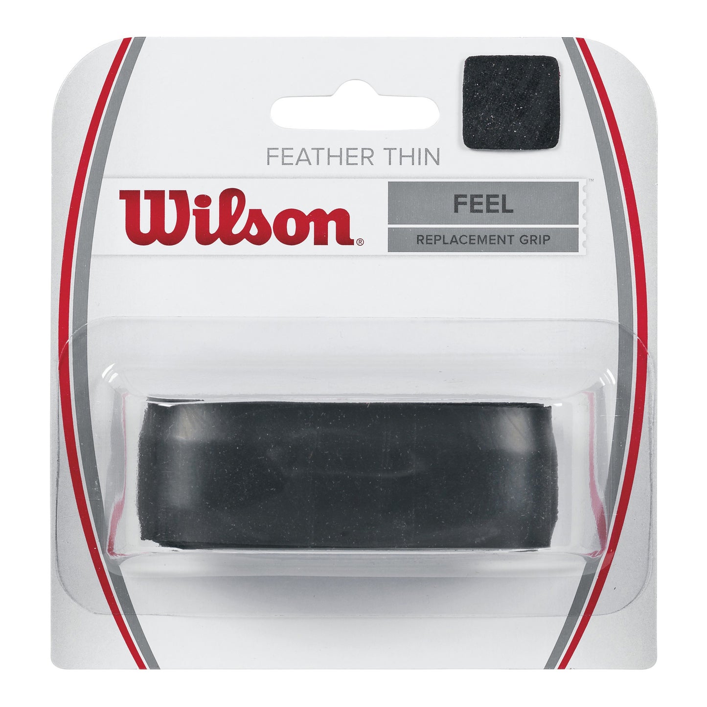 Wilson Featherthin Grip 1 Pack-Black Wilson Featherthin Grip 1 Pack-Black