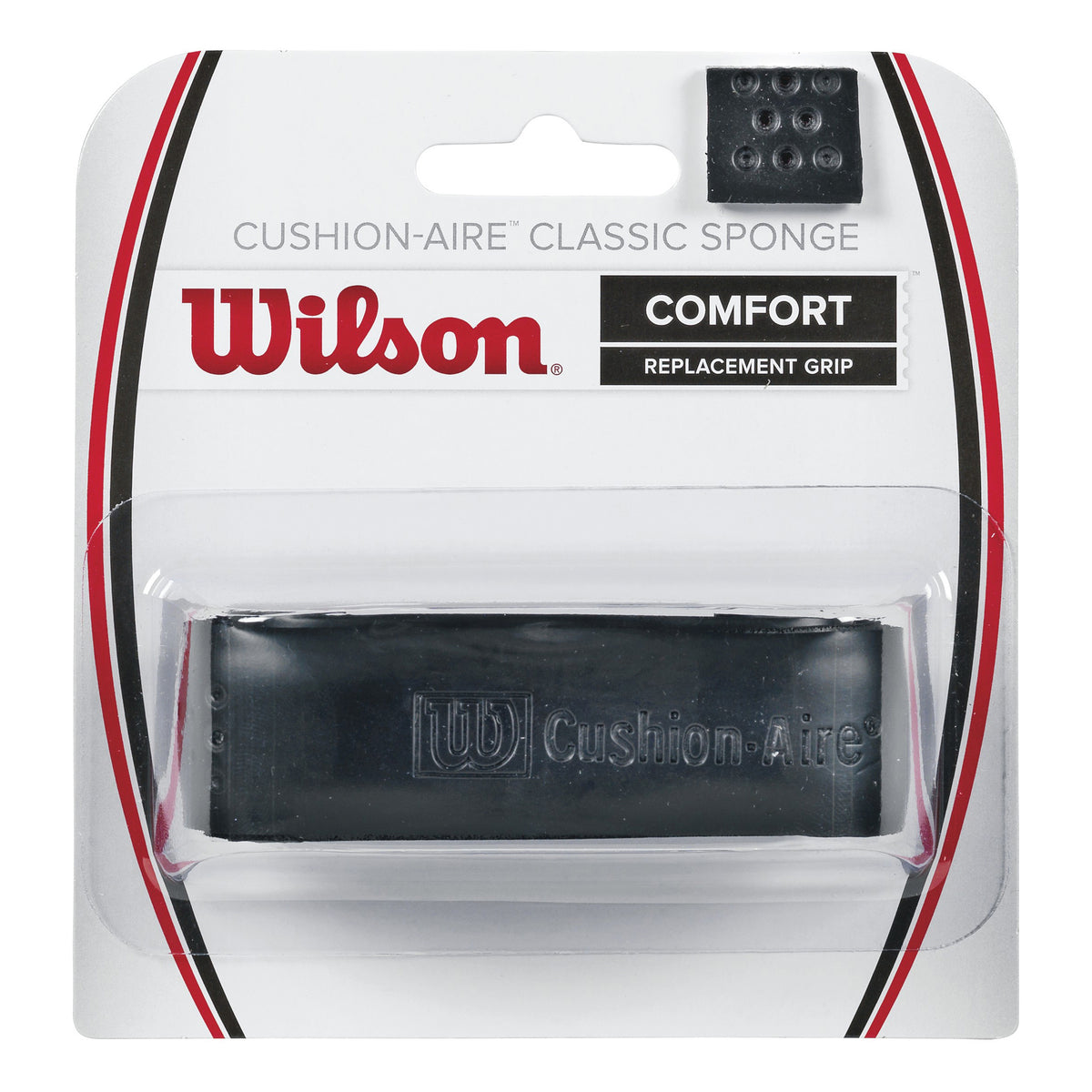 Wilson Cushion-Aire Classic Sponge 1 Pack-Black Wilson Cushion-Aire Classic Sponge 1 Pack-Black
