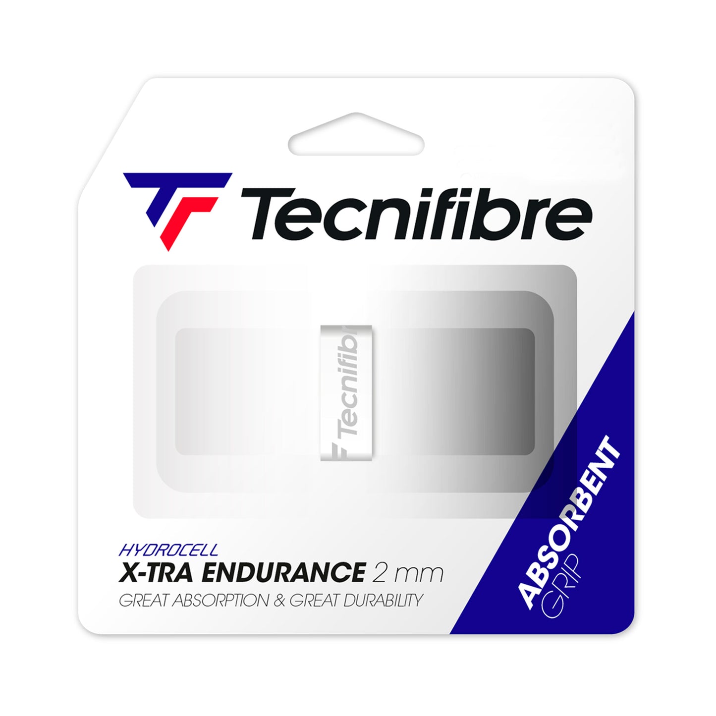 Tecnifibre X-TRA Endurance 1 Pack-White Tecnifibre X-TRA Endurance 1 Pack-White