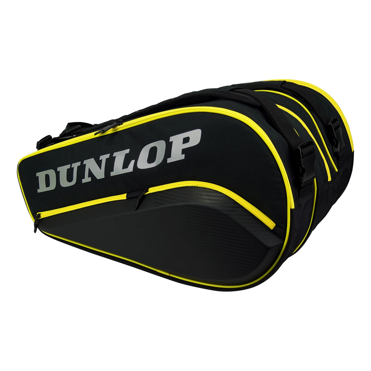 Dunlop Elite Thermo Padel Racket Bag-Black,Yellow Dunlop Elite Thermo Padel Racket Bag-Black,Yellow