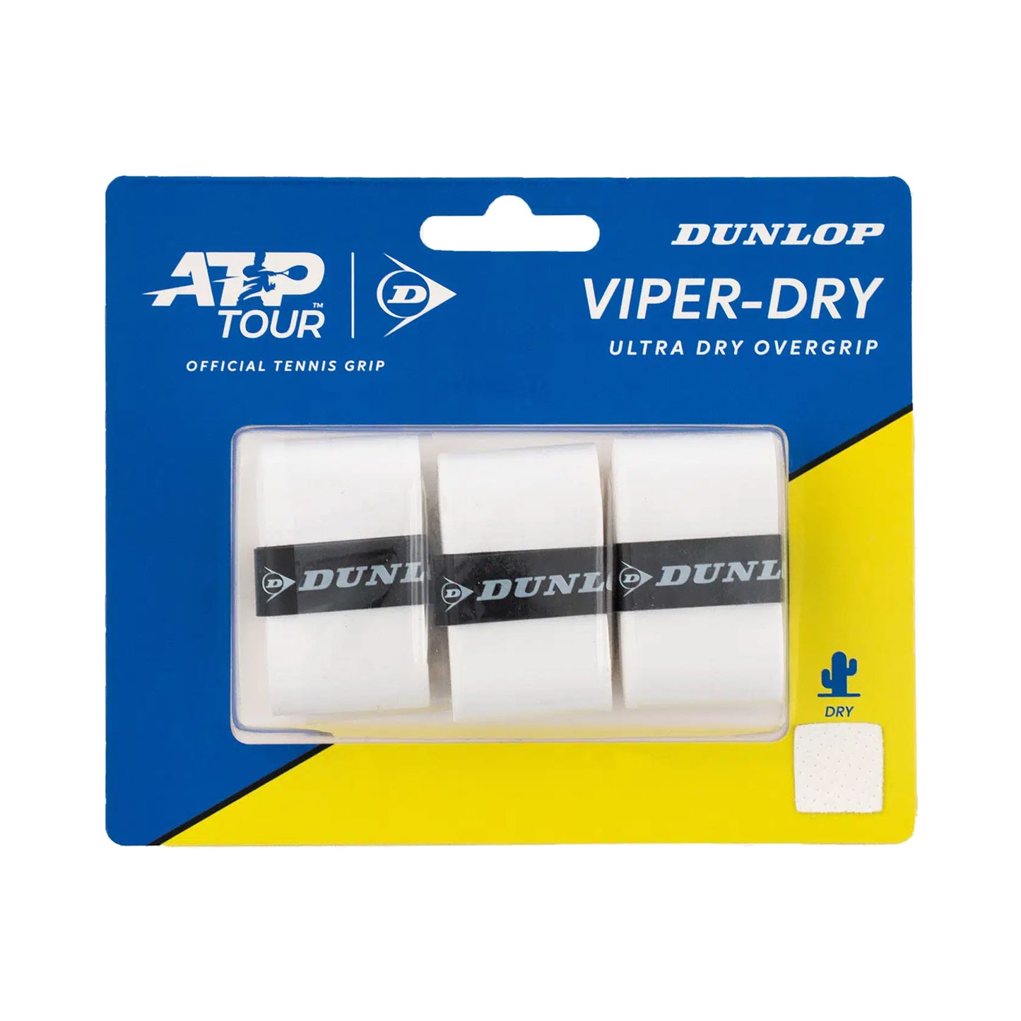 Dunlop Viperdry 3 Pack - white Dunlop Viperdry 3 Pack - white