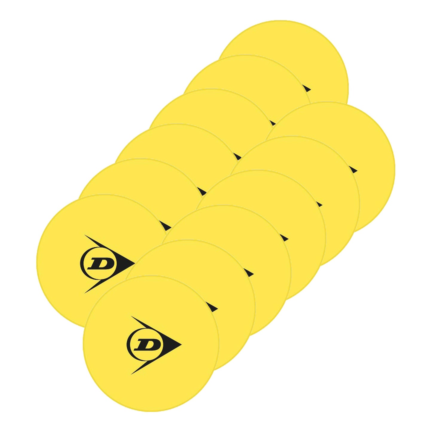 Dunlop Target Marker 12 Pack-Yellow Dunlop Target Marker 12 Pack-Yellow