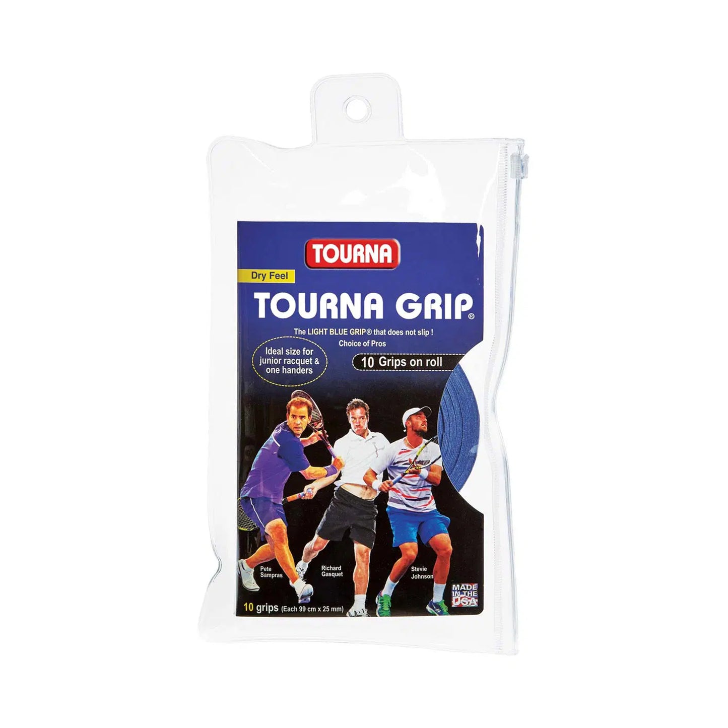 Tourna Grip Standard 10 Pack-Blue Tourna Grip Standard 10 Pack-Blue