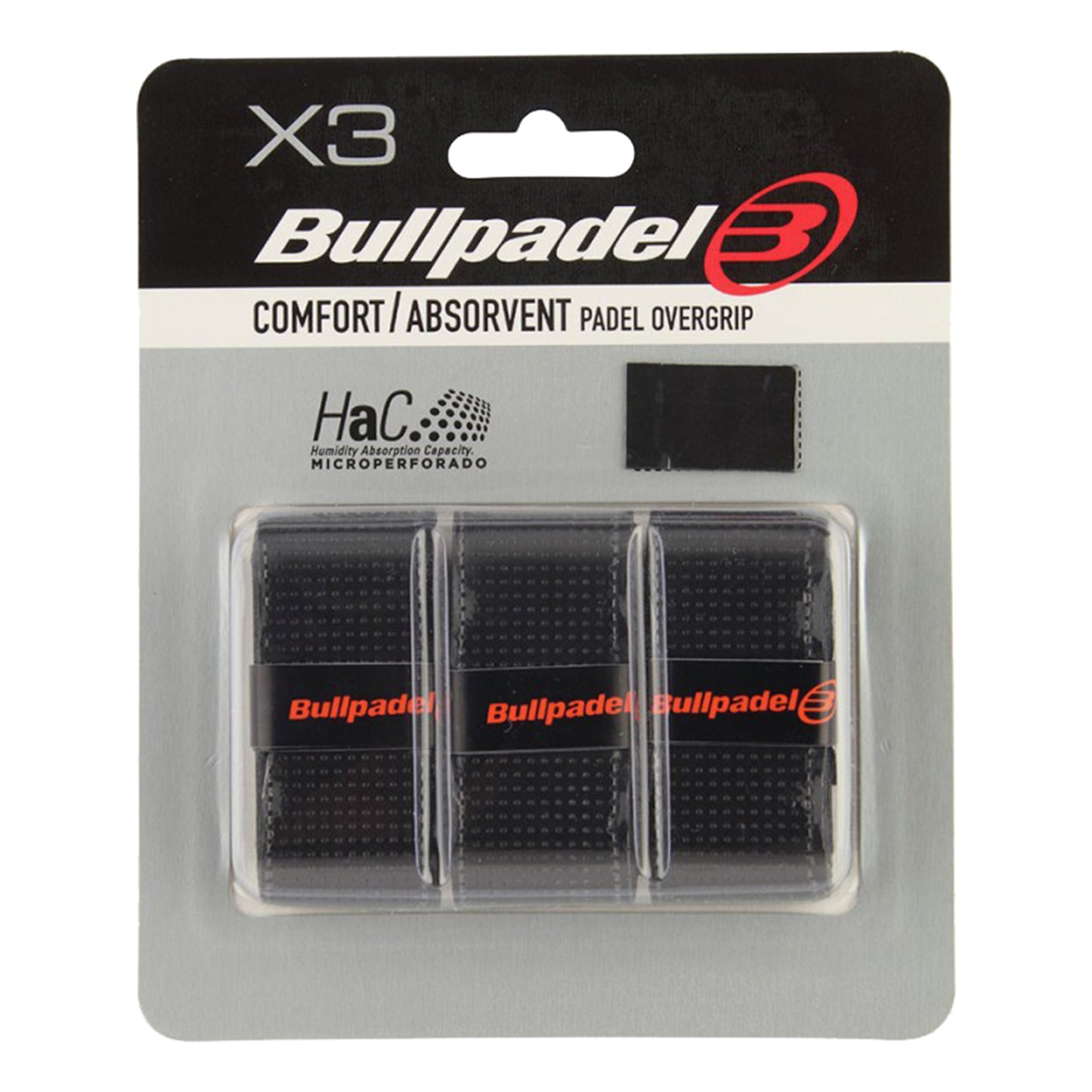 Bullpadel GB-1201 COMFORT ABSORBENT-Black Bullpadel GB-1201 COMFORT ABSORBENT-Black