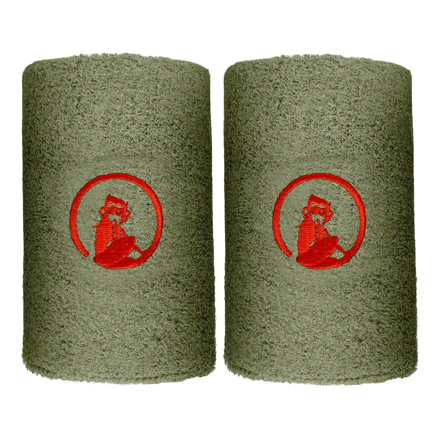 Quiet Please Wristband 2 Pack long - olive Quiet Please Wristband 2 Pack long - olive
