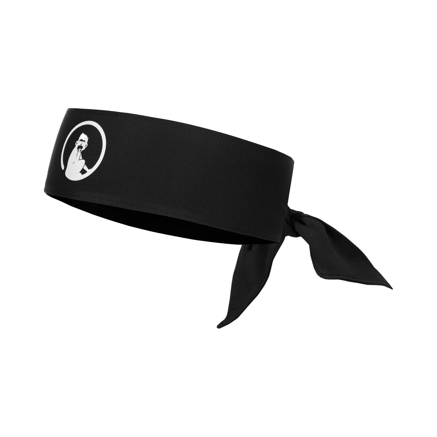 Quiet Please Court Bandana-Black Quiet Please Court Bandana-Black