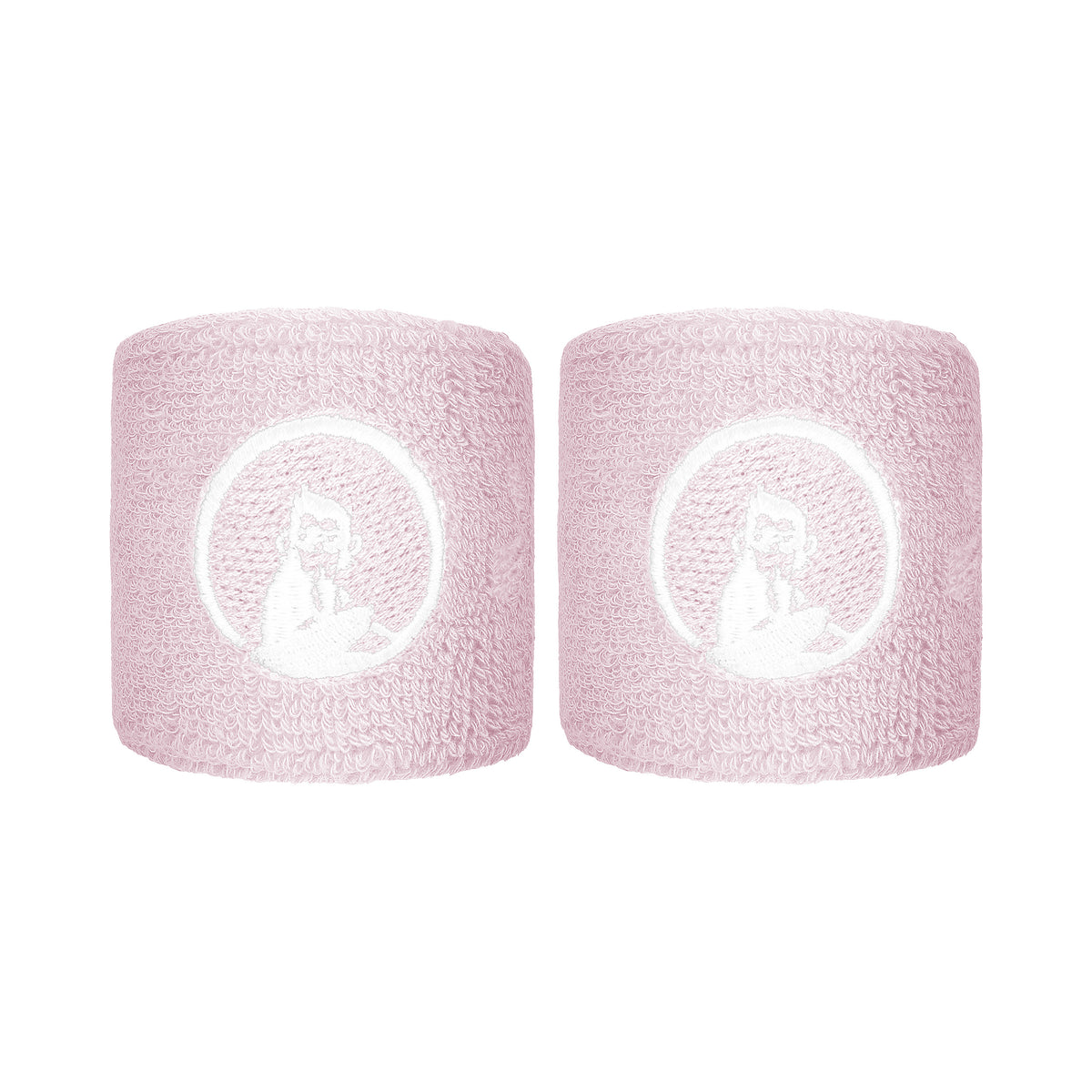 Quiet Please Wristband 2 Pack short - lilac, white Quiet Please Wristband 2 Pack short - lilac, white