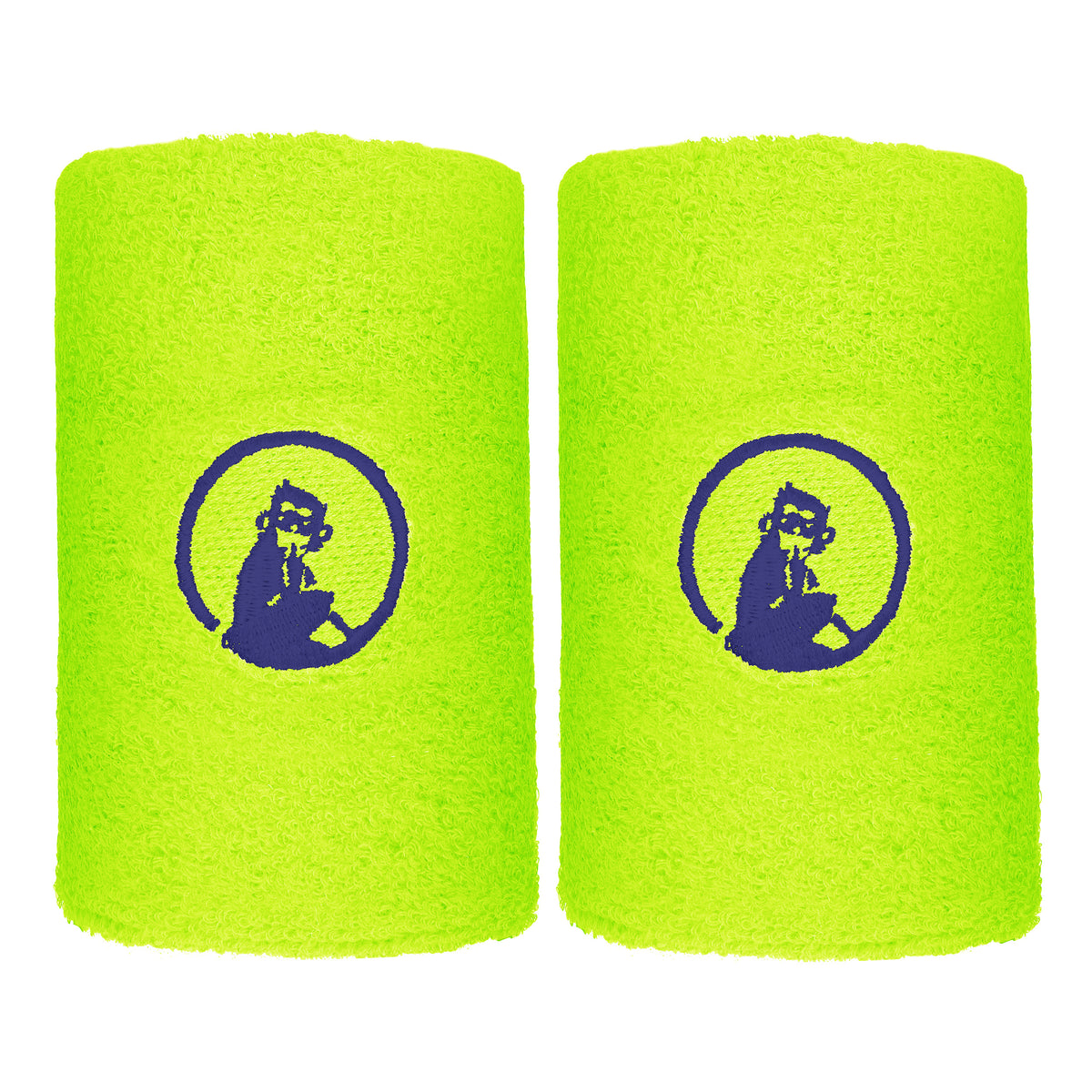 Quiet Please Wristband 2 Pack long - neon green, dark blue Quiet Please Wristband 2 Pack long - neon green, dark blue