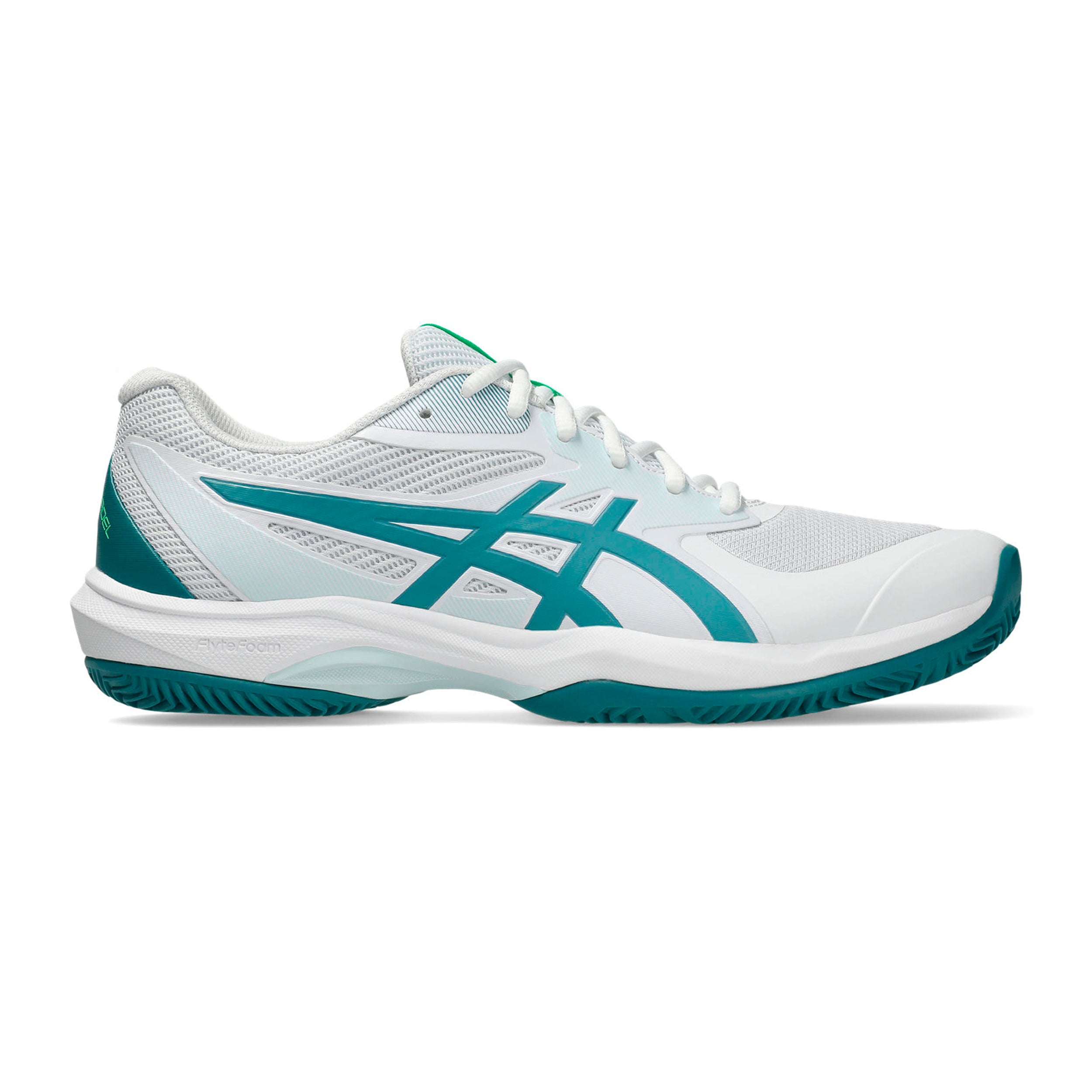 Game FF Padel shoe Men - white, petrol | Padel-Point