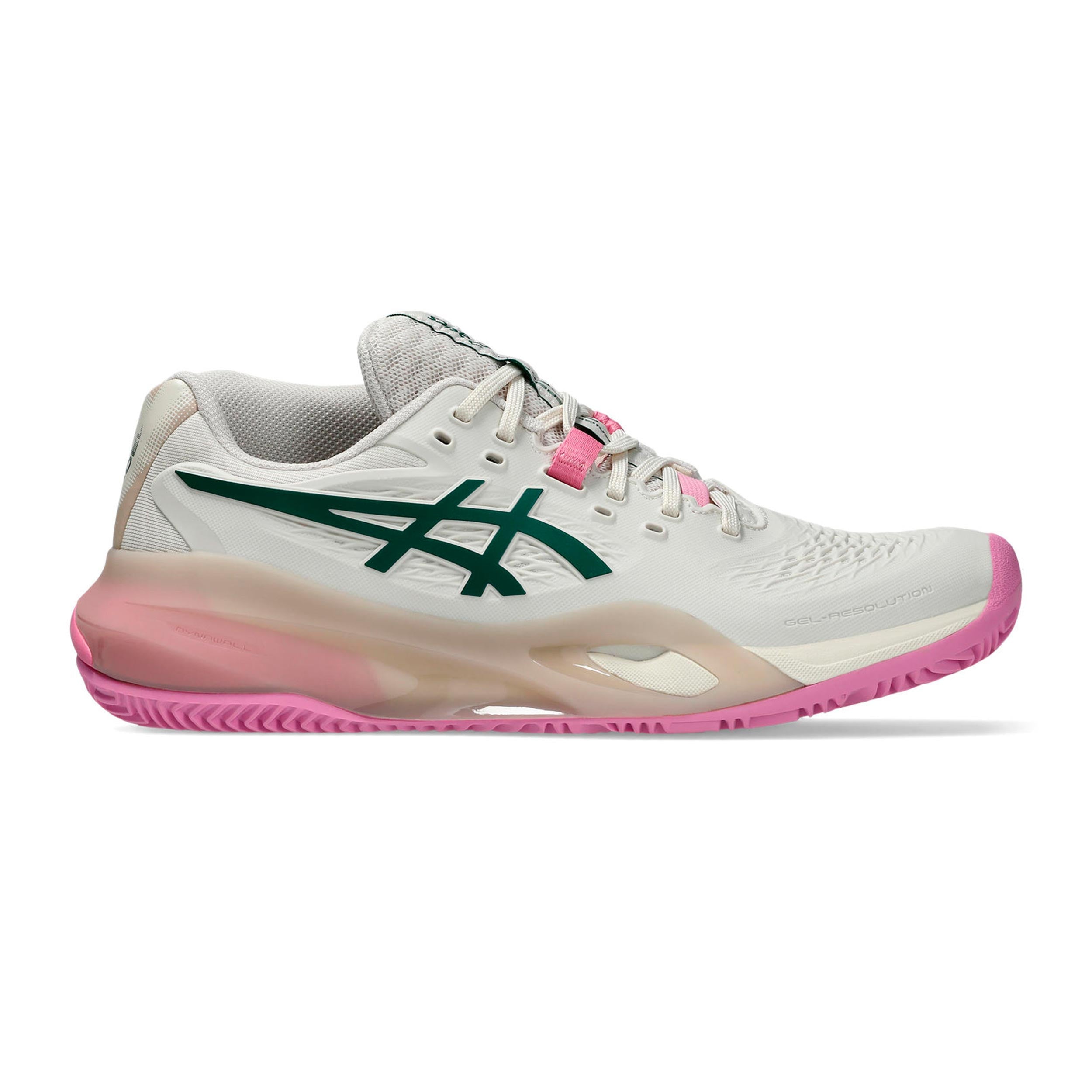 Gel-Resolution X Padel shoe Women - beige, pink | Padel-Point