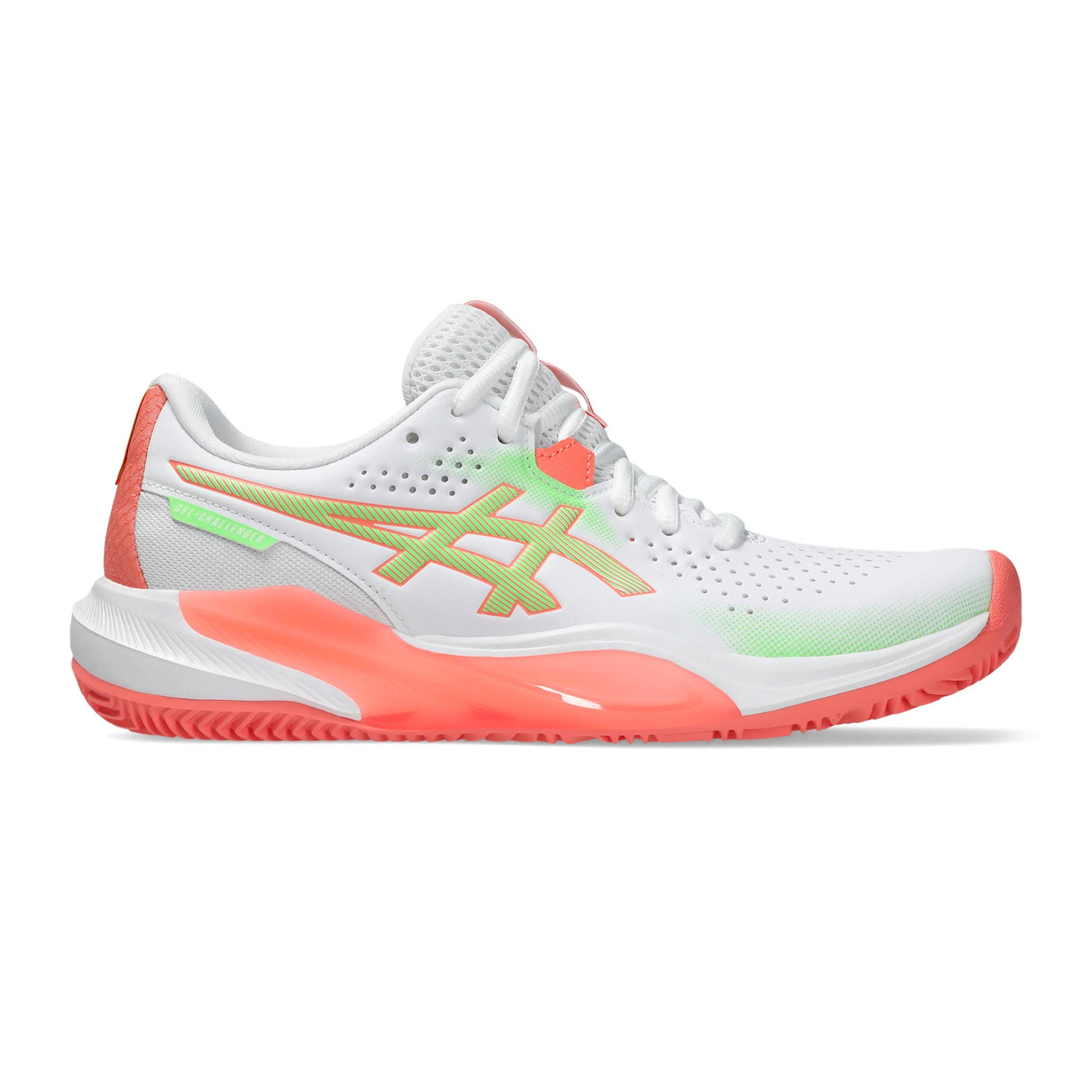 Gel-Challenger 15 Padel shoe Women - white, coral | Padel-Point