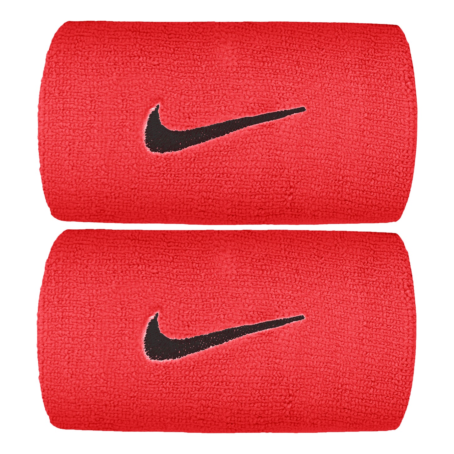 Nike Premier DW Wristband 2 Pack long - lightred, black Nike Premier DW Wristband 2 Pack long - lightred, black