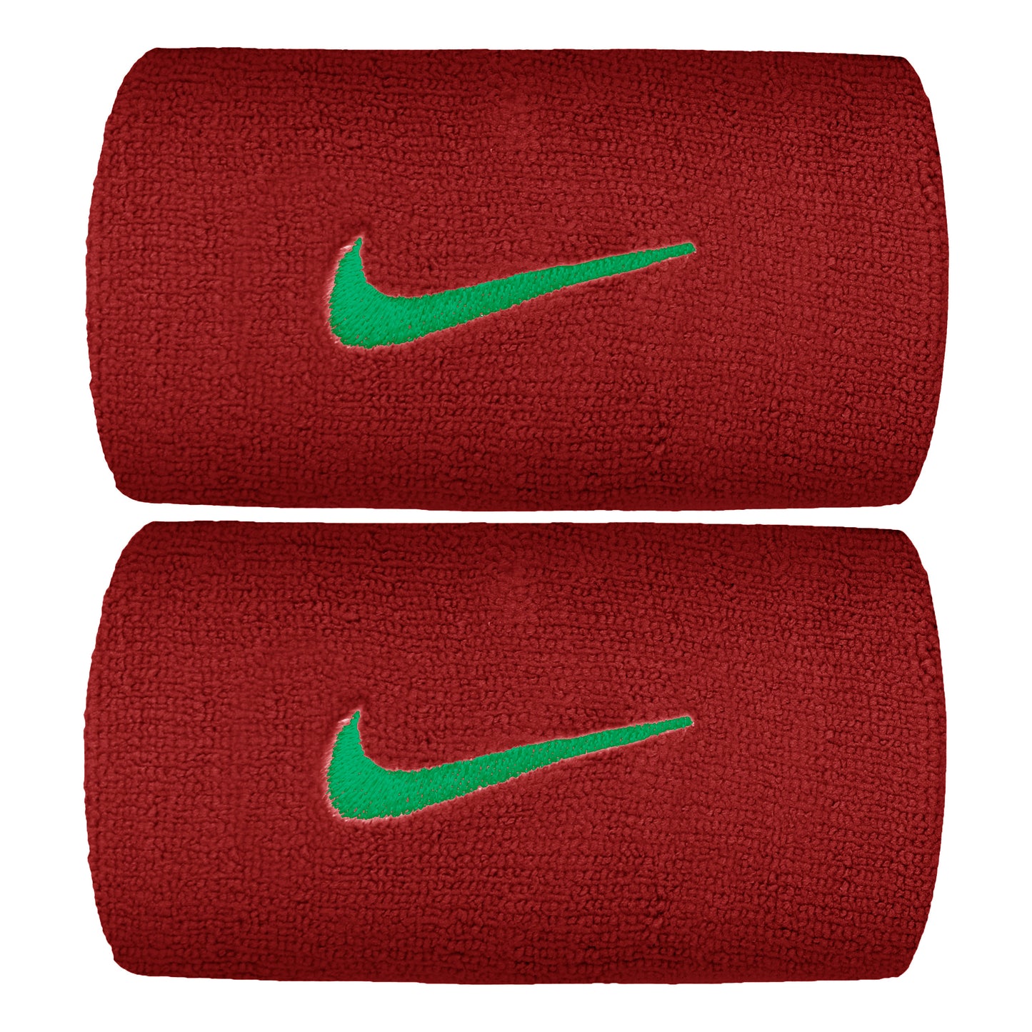 Nike Premier DW Wristband 2 Pack long - dark red, mint Nike Premier DW Wristband 2 Pack long - dark red, mint
