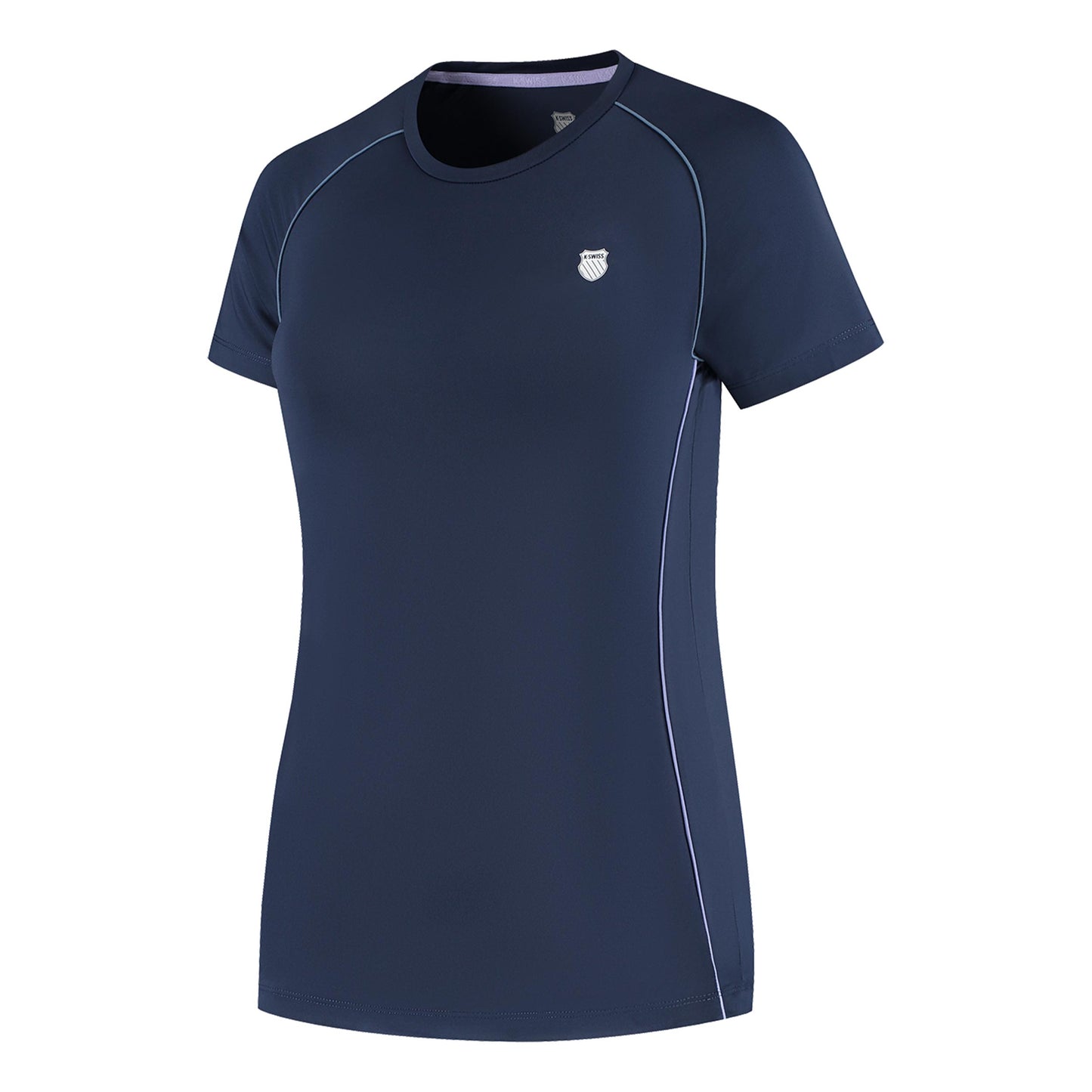 K-Swiss Hypercourt Basic T-Shirt Women - dark blue K-Swiss Hypercourt Basic T-Shirt Women - dark blue