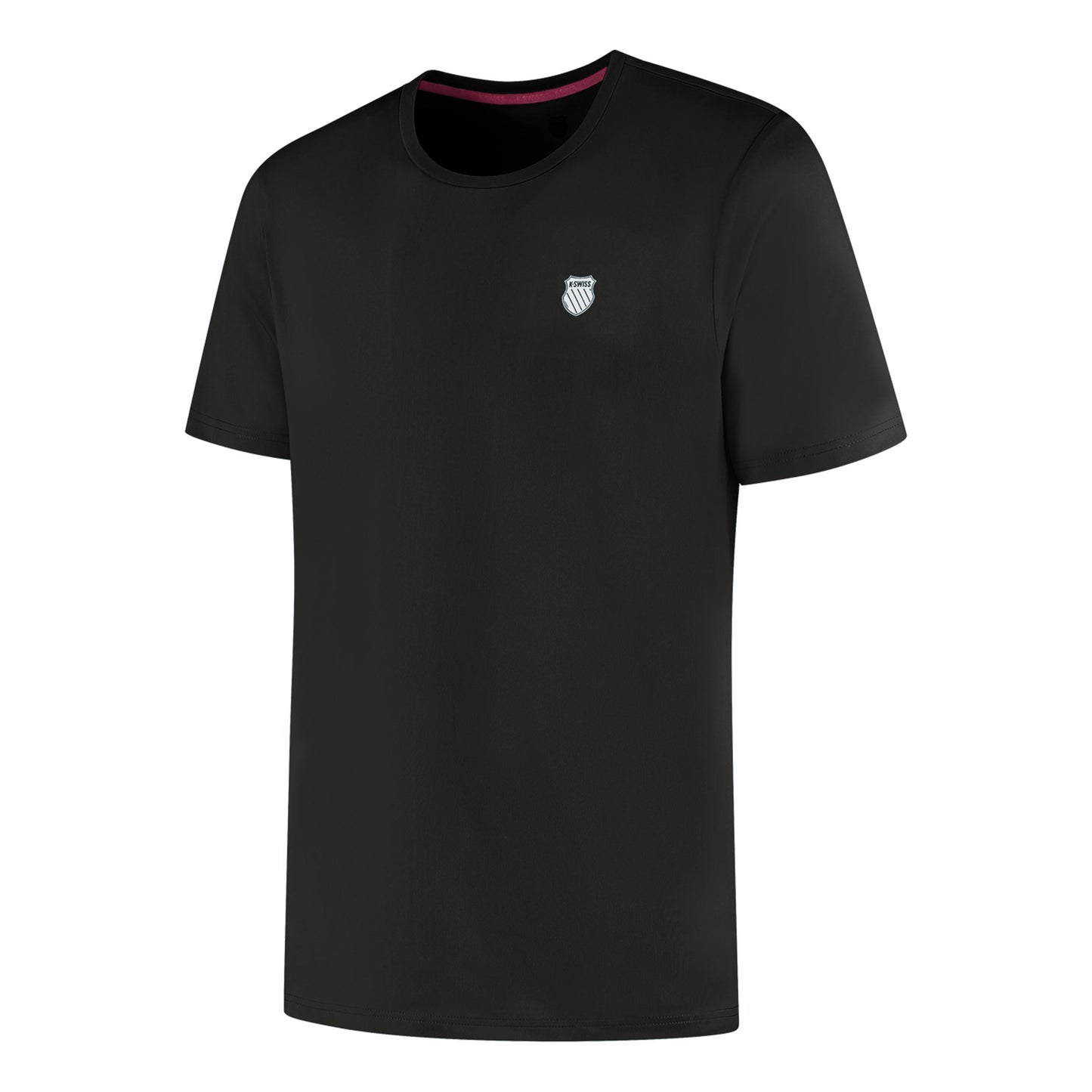 K-Swiss Hypercourt Basic T-Shirt Men - black K-Swiss Hypercourt Basic T-Shirt Men - black