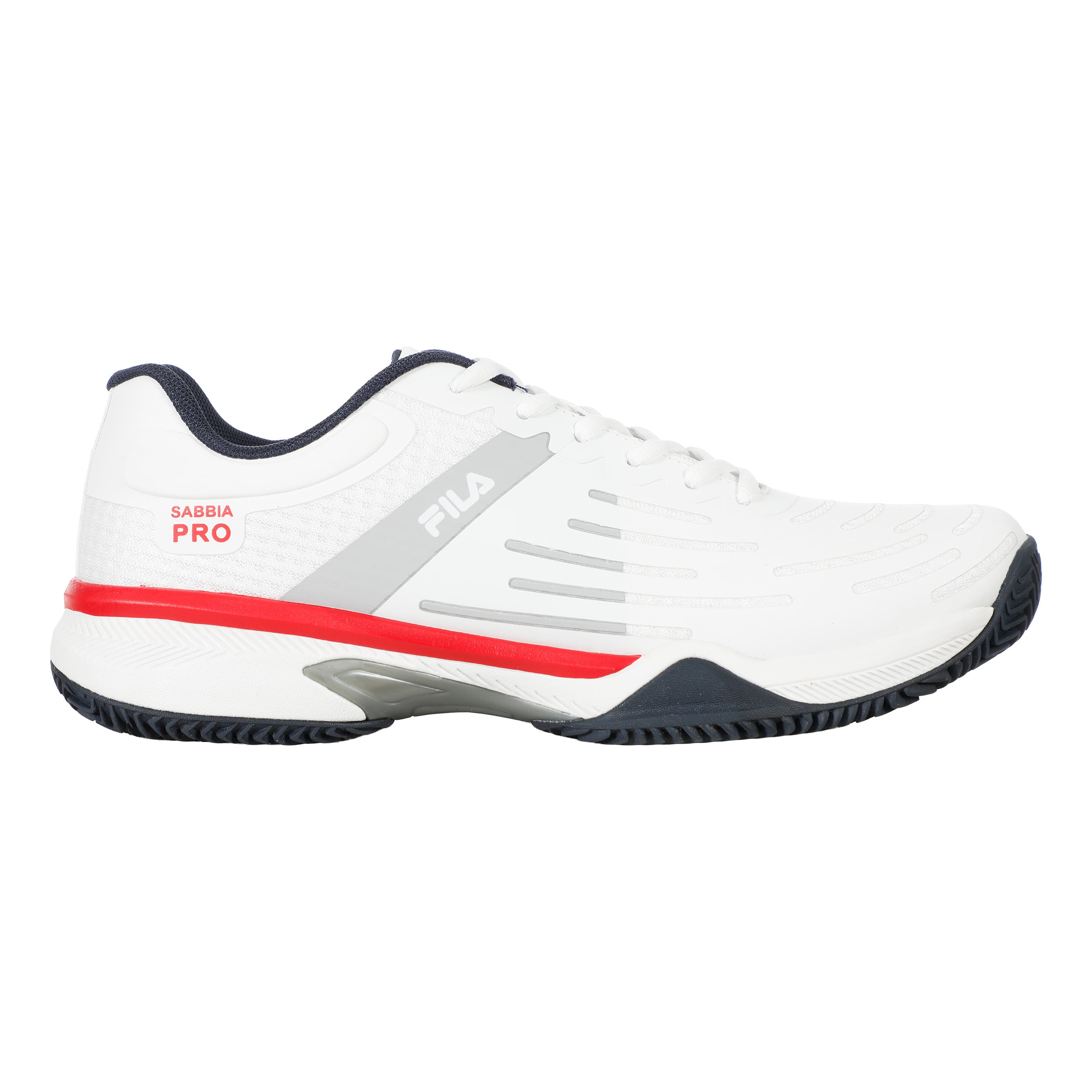 Fila Sabbia Pro Clay Court Shoe Men-White,Red