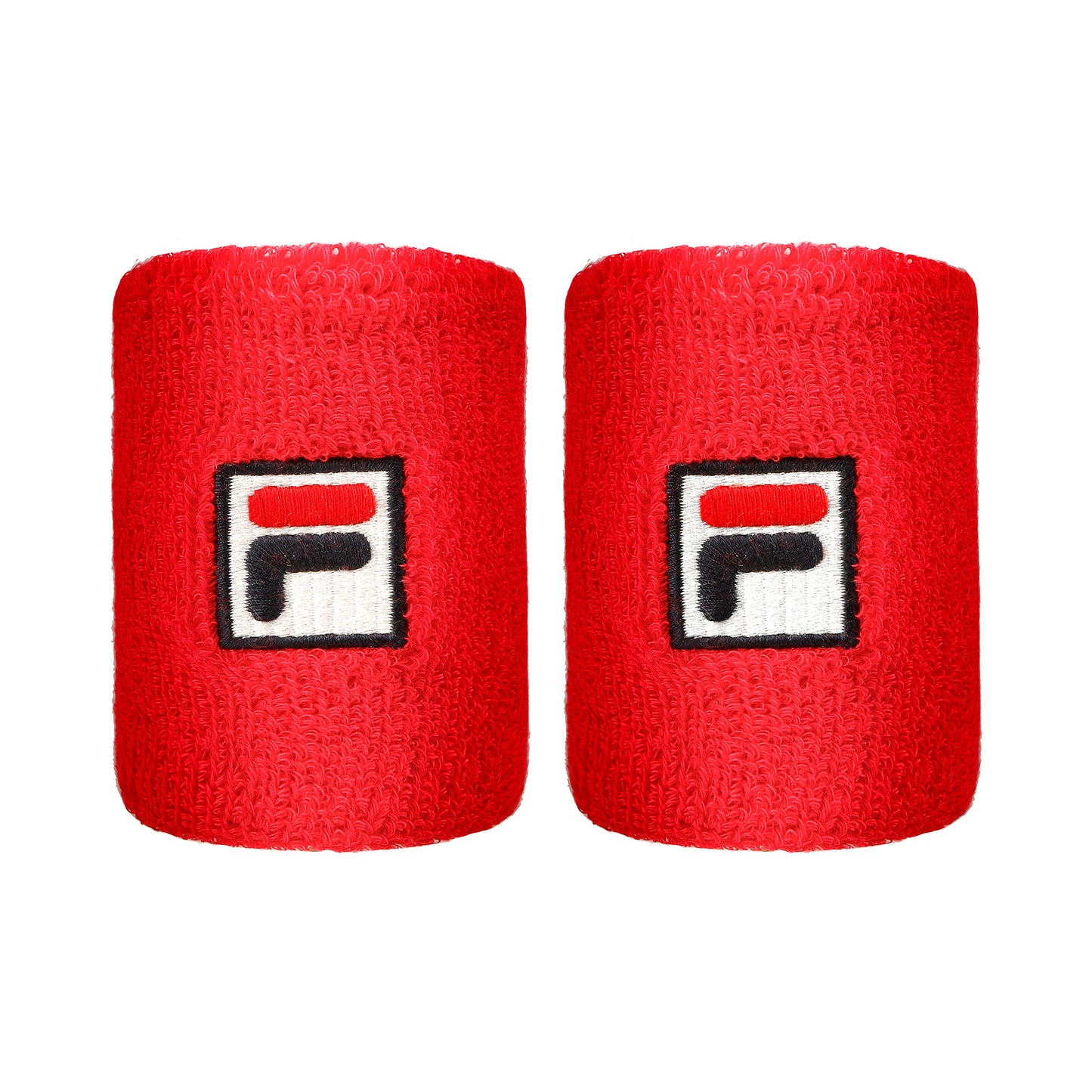 Fila Osten Wristband 2 Pack Unisex - red, white