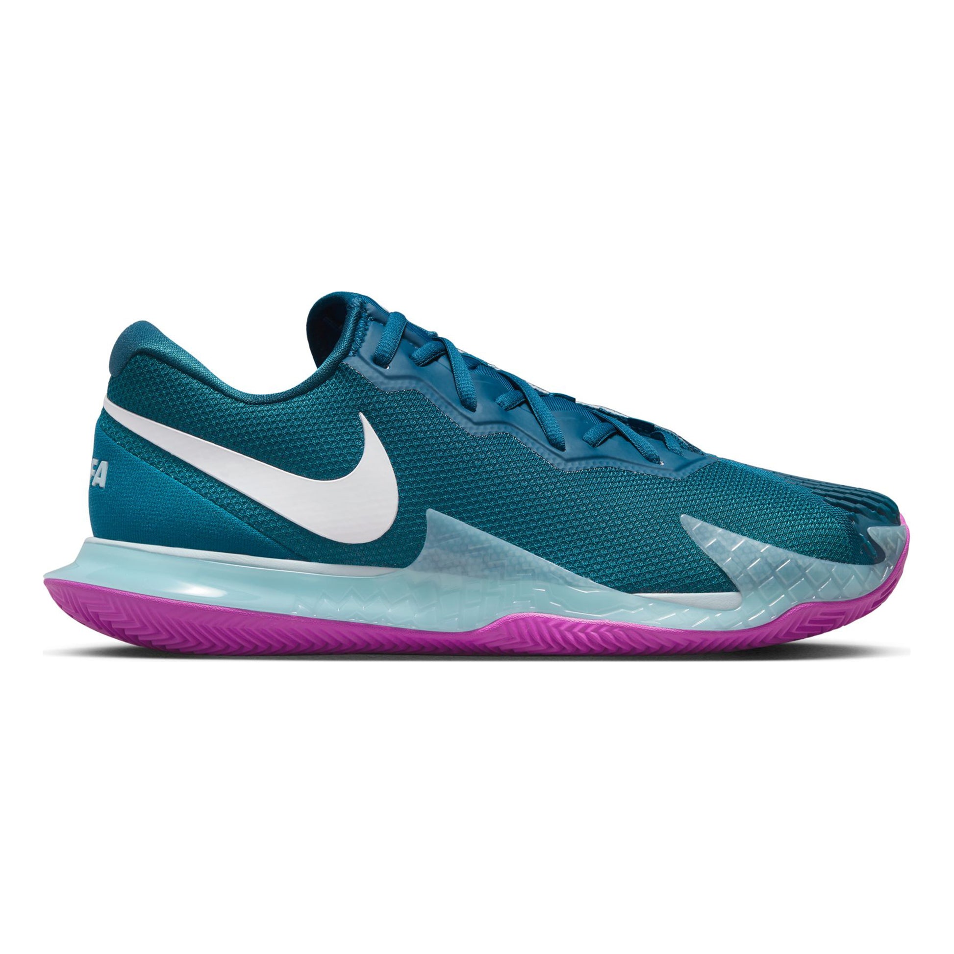 Nike Court Air Zoom Vapor Cage 4 Rafa Clay court shoe Men - petrol, violet