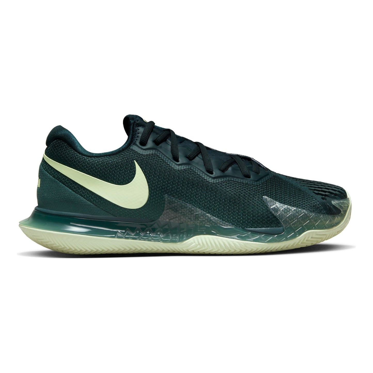 Nike Court Air Zoom Vapor Cage 4 Rafa Clay court shoe Men - dark green, lime
