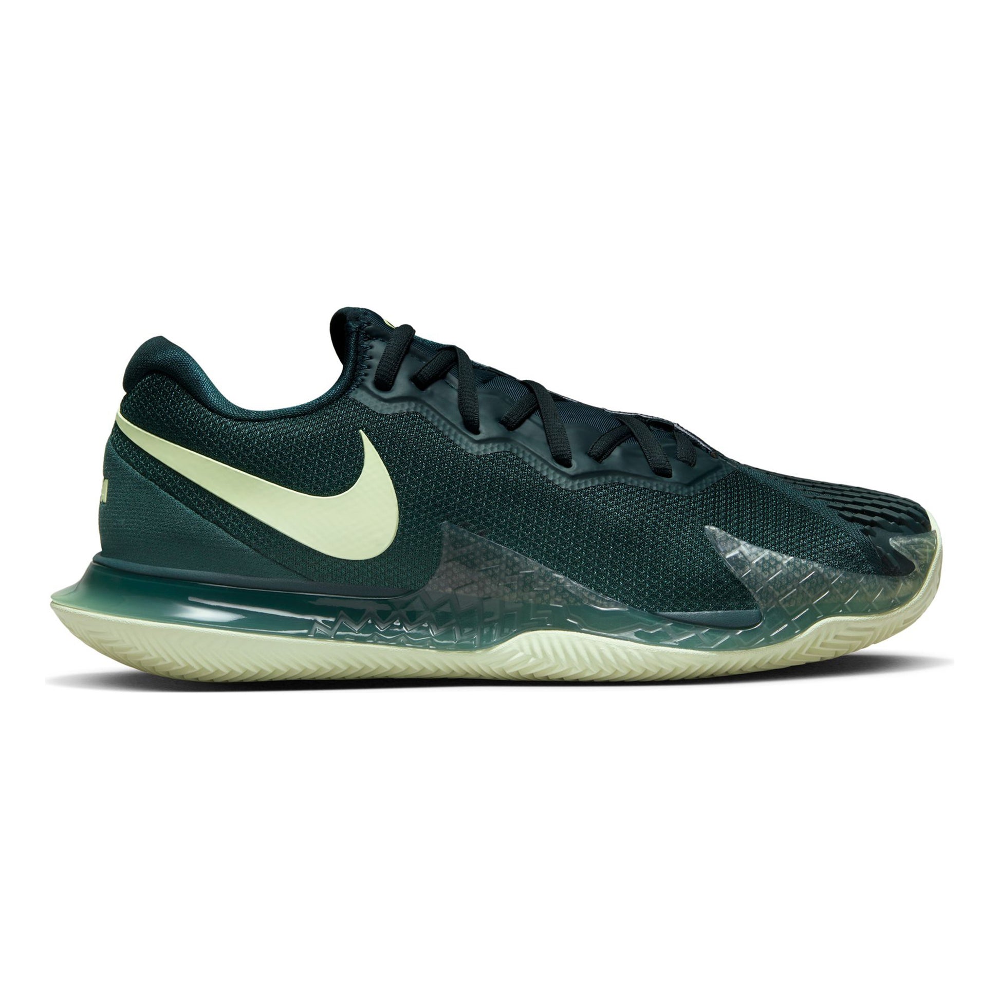 Nike Court Air Zoom Vapor Cage 4 Rafa Clay court shoe Men - dark green, lime
