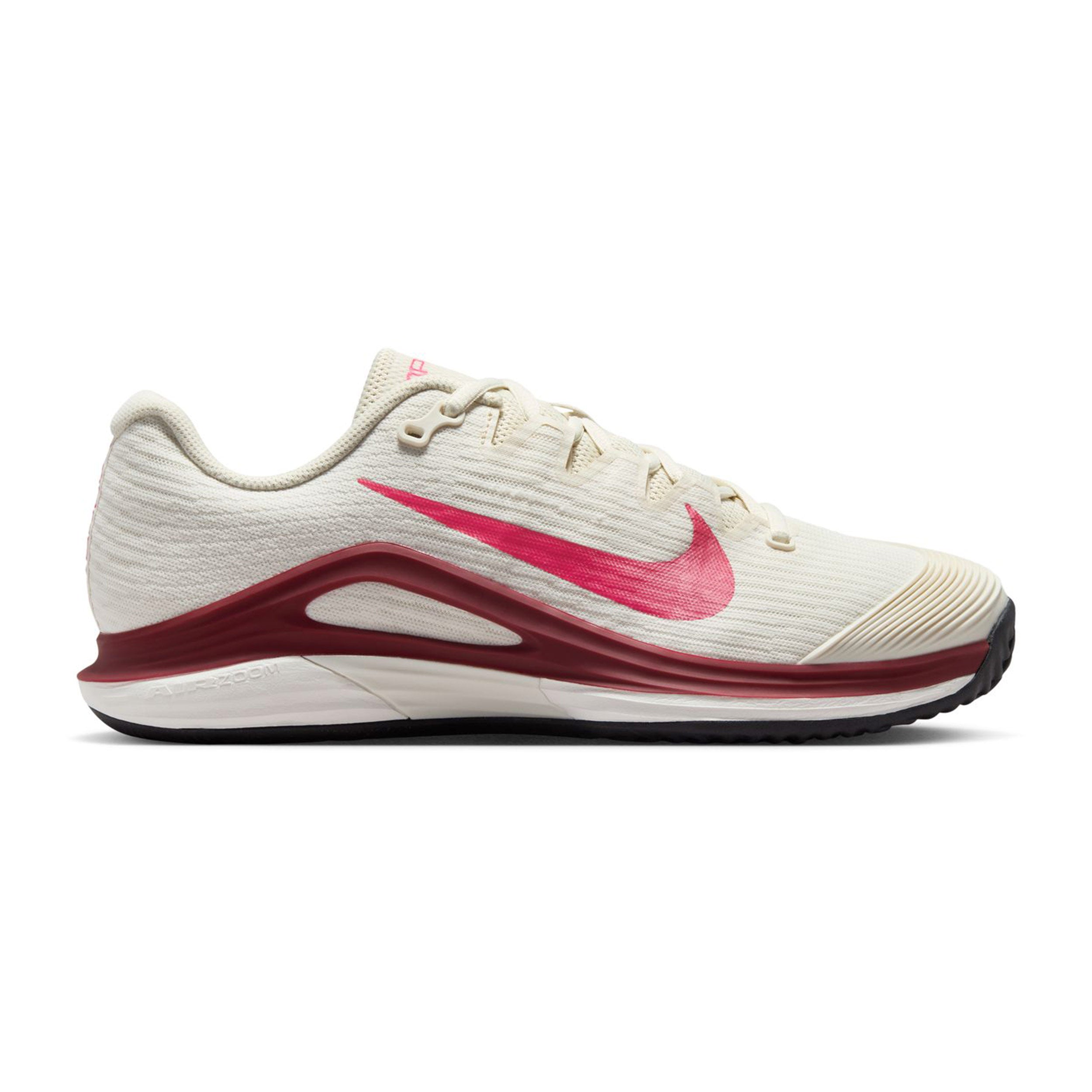 Nike Vapor 12 Clay court shoe Women-cream, red