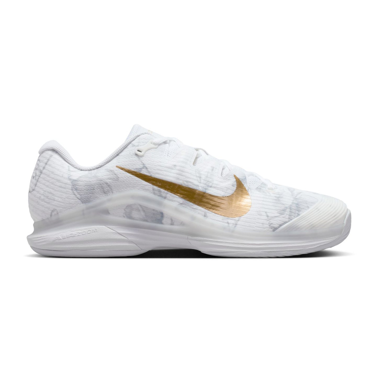 Nike Vapor 12 Magnolia All court shoe Men - white, gold