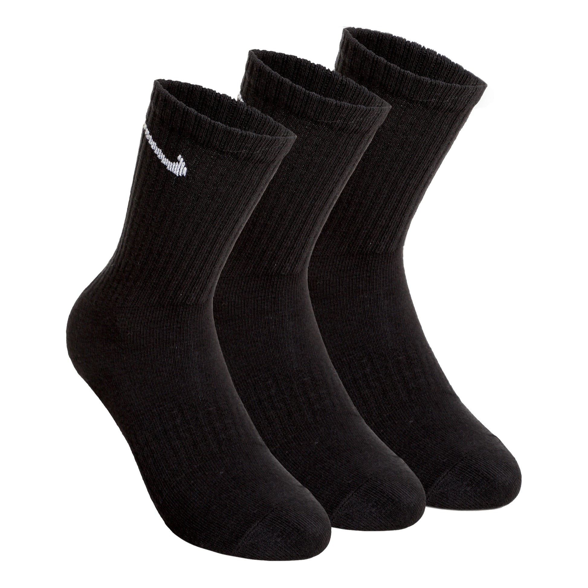 Nike Everyday Cushioned Tennis Socks 3 Pack Unisex - black