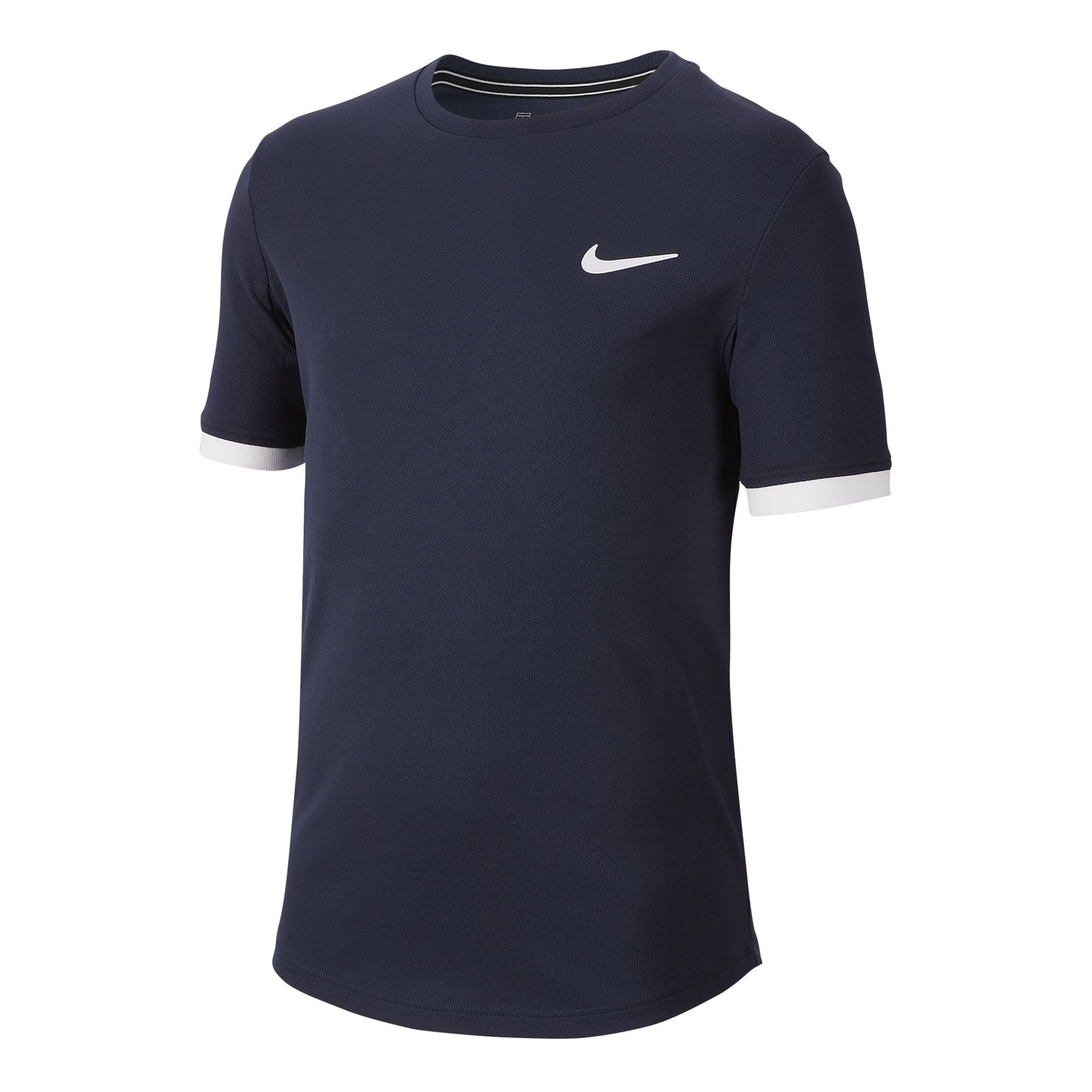 Nike Court Dry T-Shirt Boys - dark blue, white