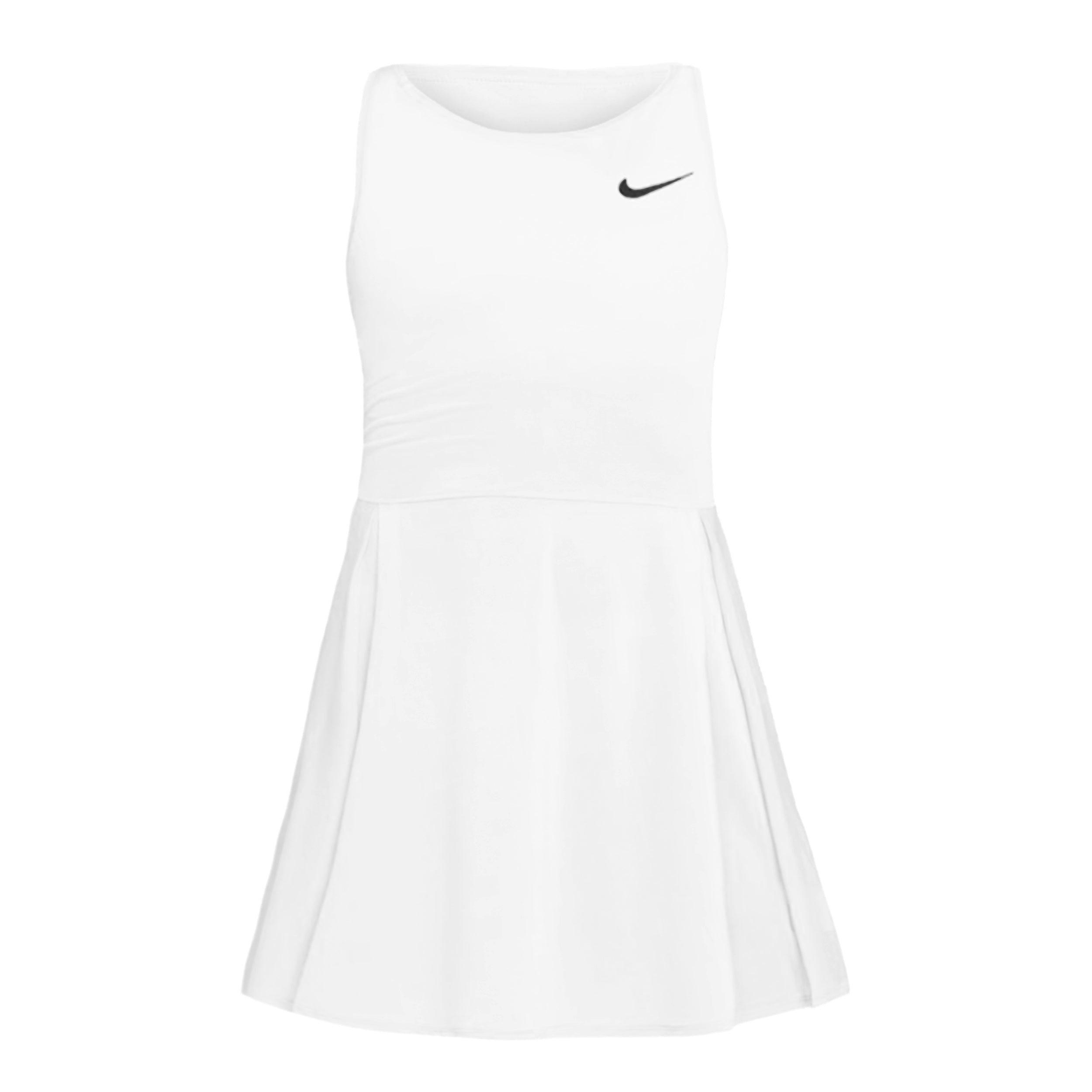 Court Advantage Dress Women - white, black | Padel-Point