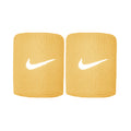 Tennis Premier Wristband 2 Pack Unisex - apricot, white