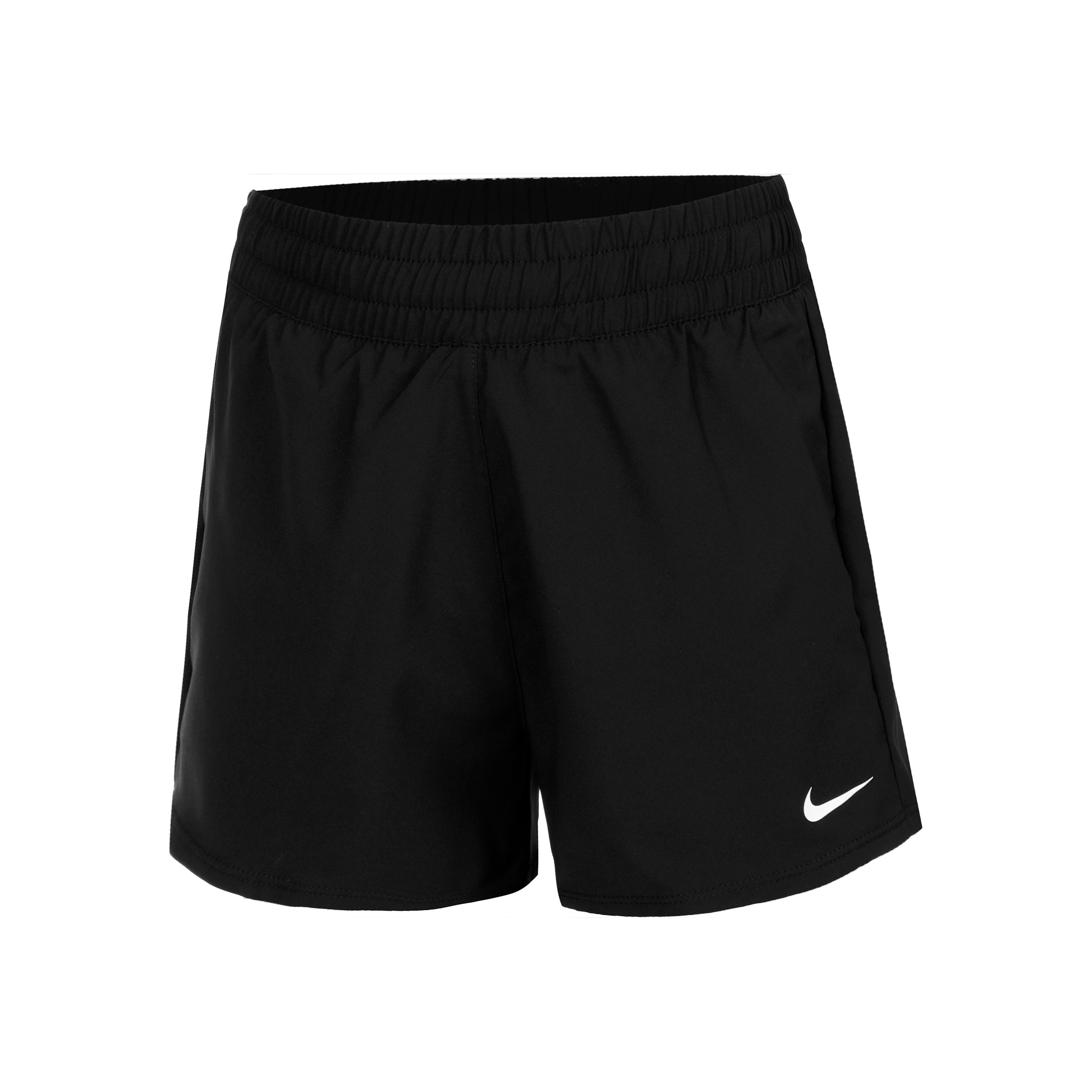 Nike Dri-Fit Big Kids High Waisted Woven Shorts Girls-Black