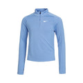 Dri-Fit Half-Zip Long sleeve Girls - light blue,