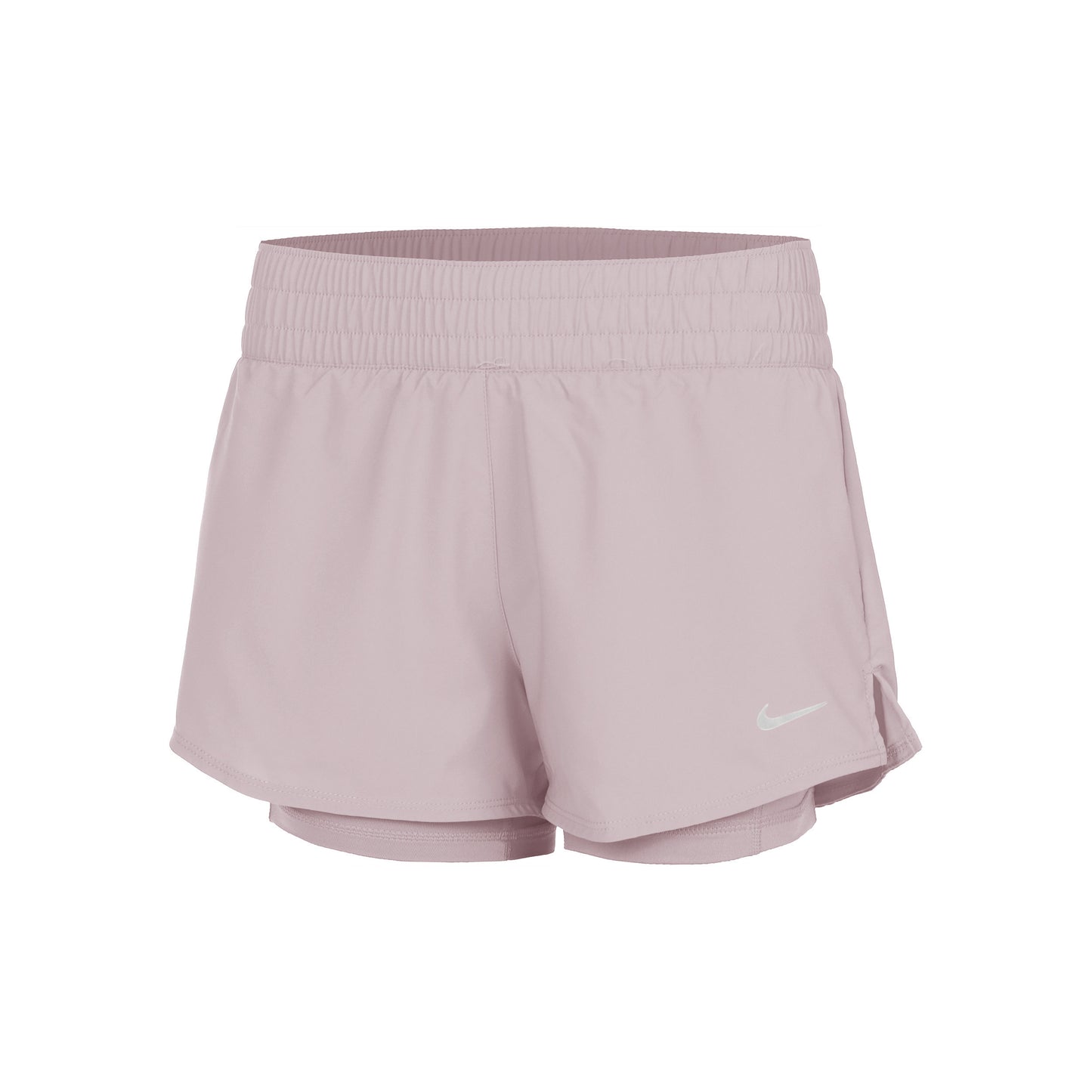 Nike Dri-Fit One Mid Rise 2in1 3in Shorts Women - beige,
