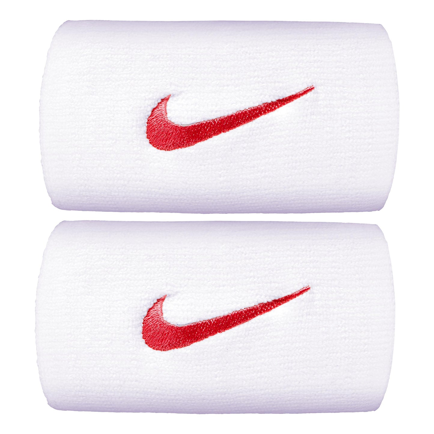 Nike Premier DW Wristband 2 Pack long - white, red