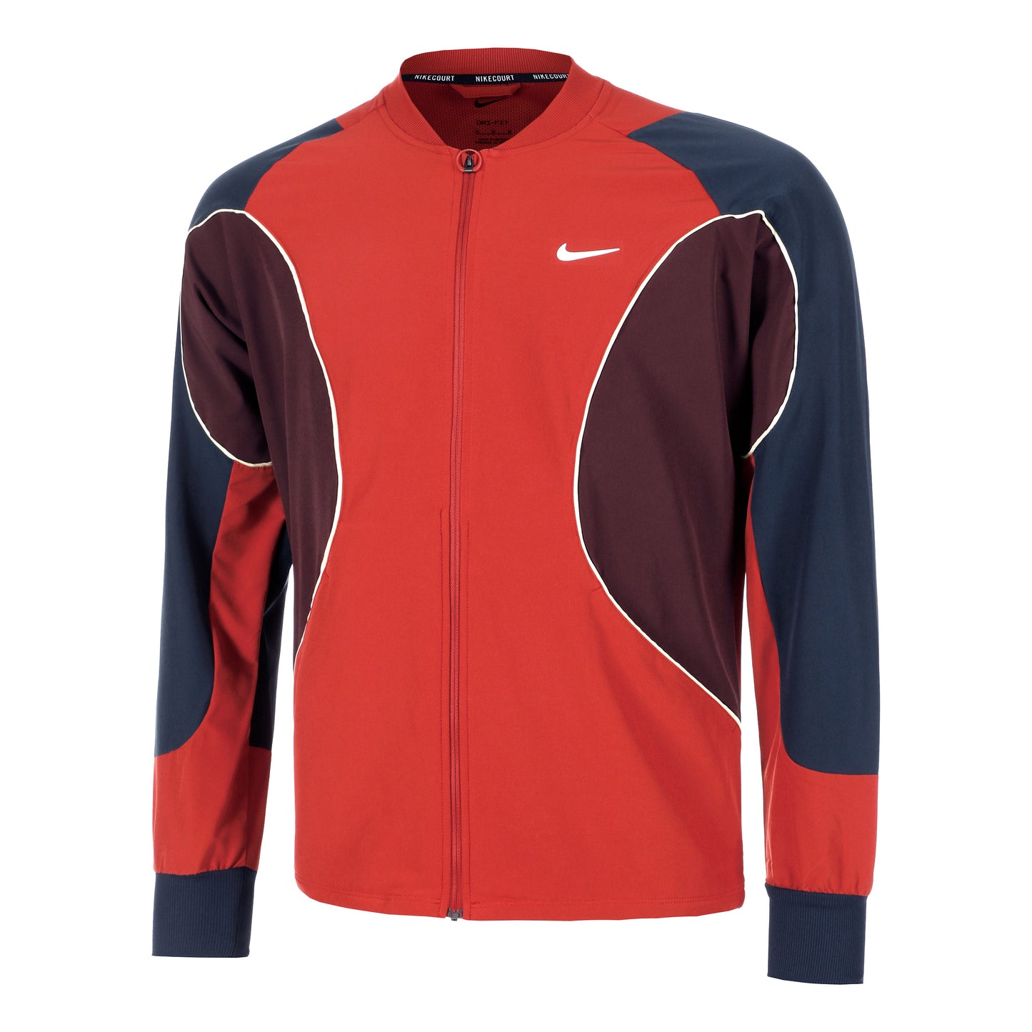 Nike Court Dri-Fit Advantage Training jacket Men - red, multicoloured