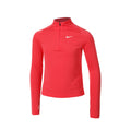 Dri-Fit Half-Zip Long sleeve Girls - neon pink,