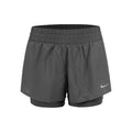 Dri-Fit One Mid Rise 2in1 3in Shorts Women - grey, black