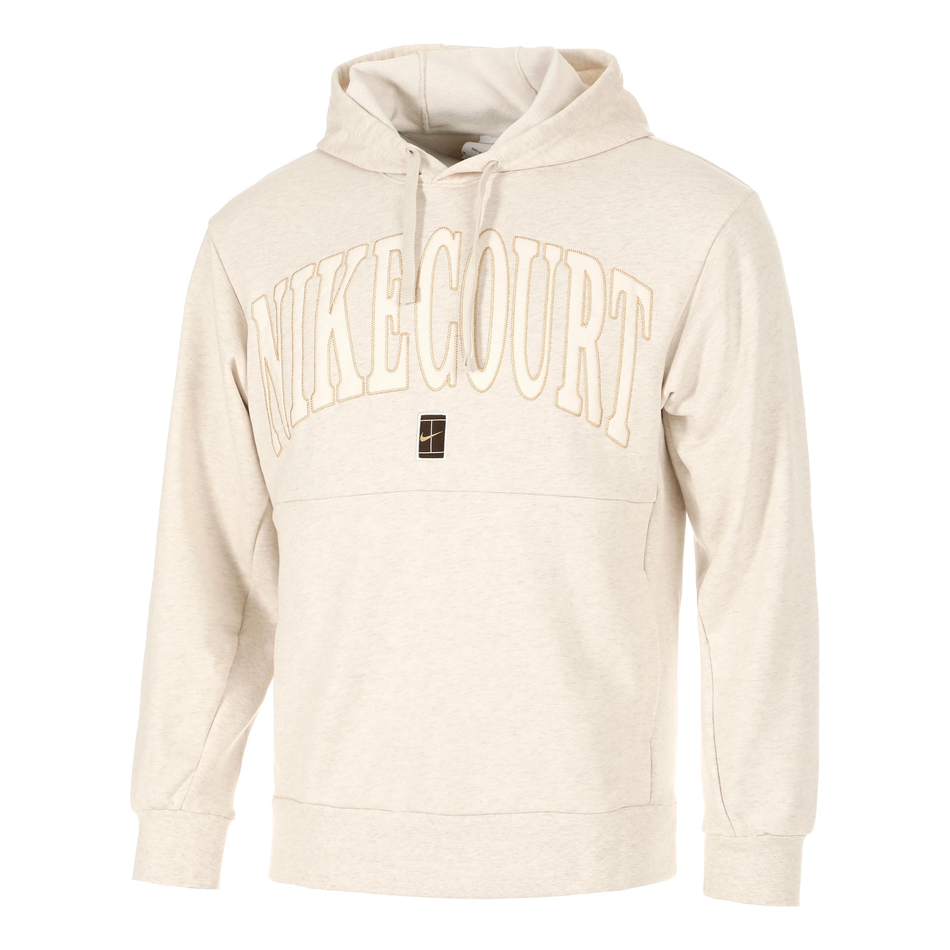 Nike Court Dri-Fit Fleece Heritage Hoody Men-Cream